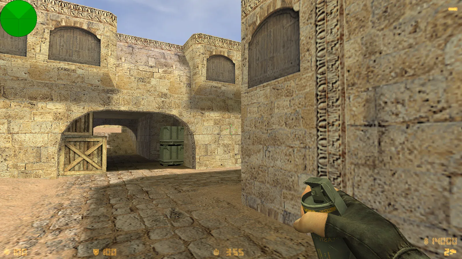 Скриншот  CS 1.6 Playtex — сборка с 7 апдейтами: модели оружия v_/p_/w_, темная тема меню, звуки, музыка и оптимизированный config