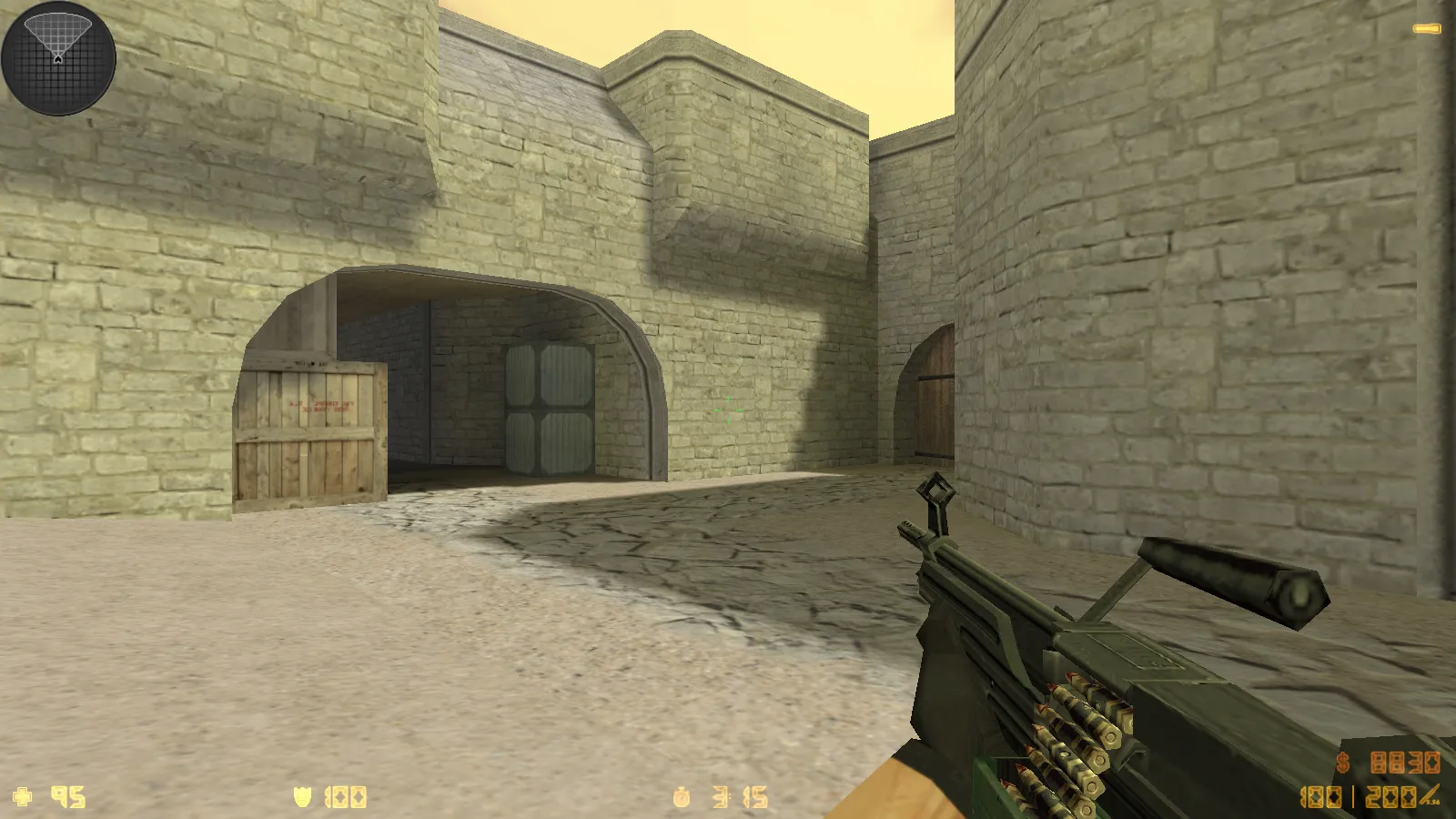 Скриншот  CS 1.6 Popular — сборка с 8 аддонами, 30 HD-скинами, темным меню и оптимальным конфигом