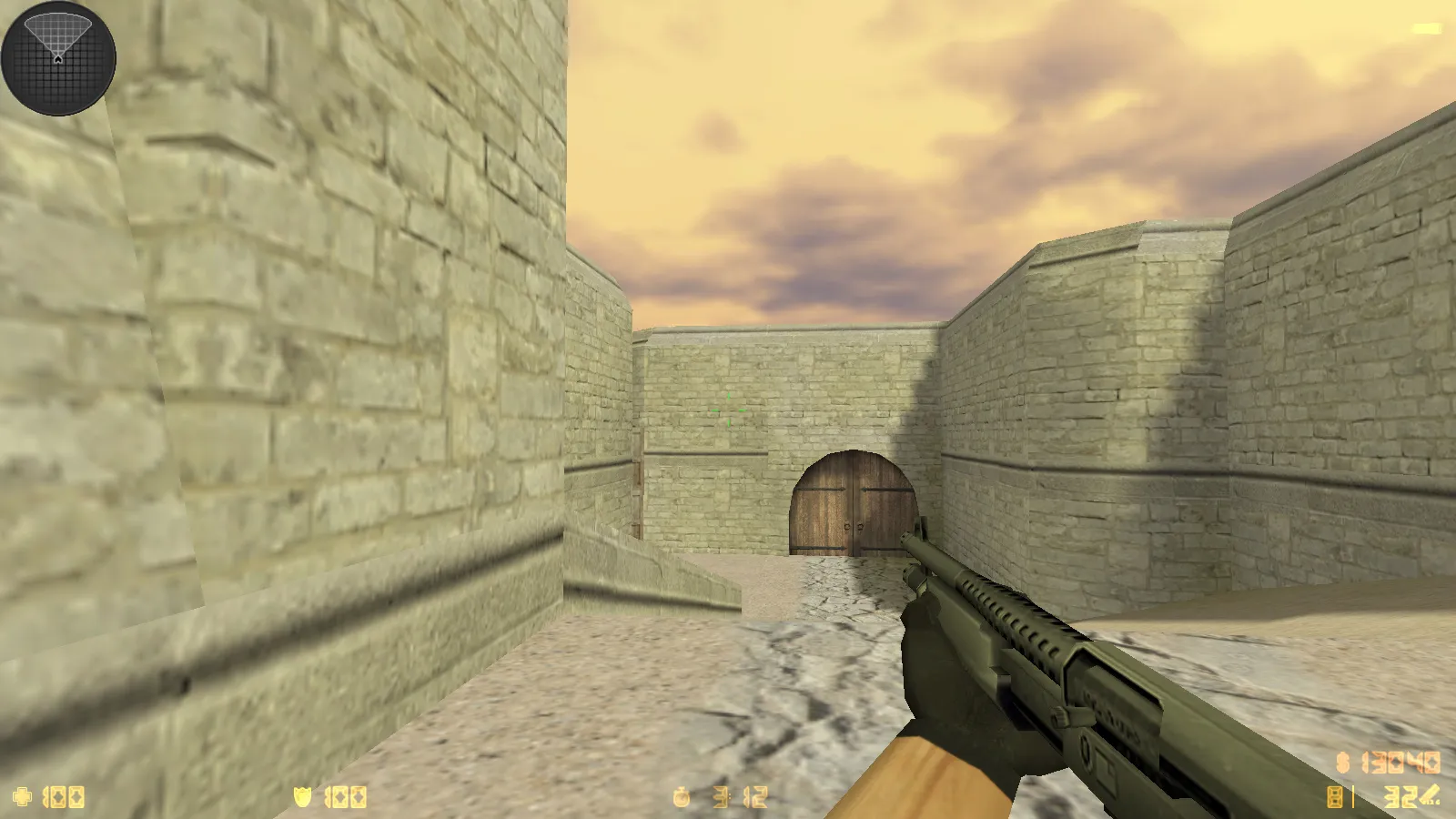 Скриншот  CS 1.6 Popular — сборка с 8 аддонами, 30 HD-скинами, темным меню и оптимальным конфигом