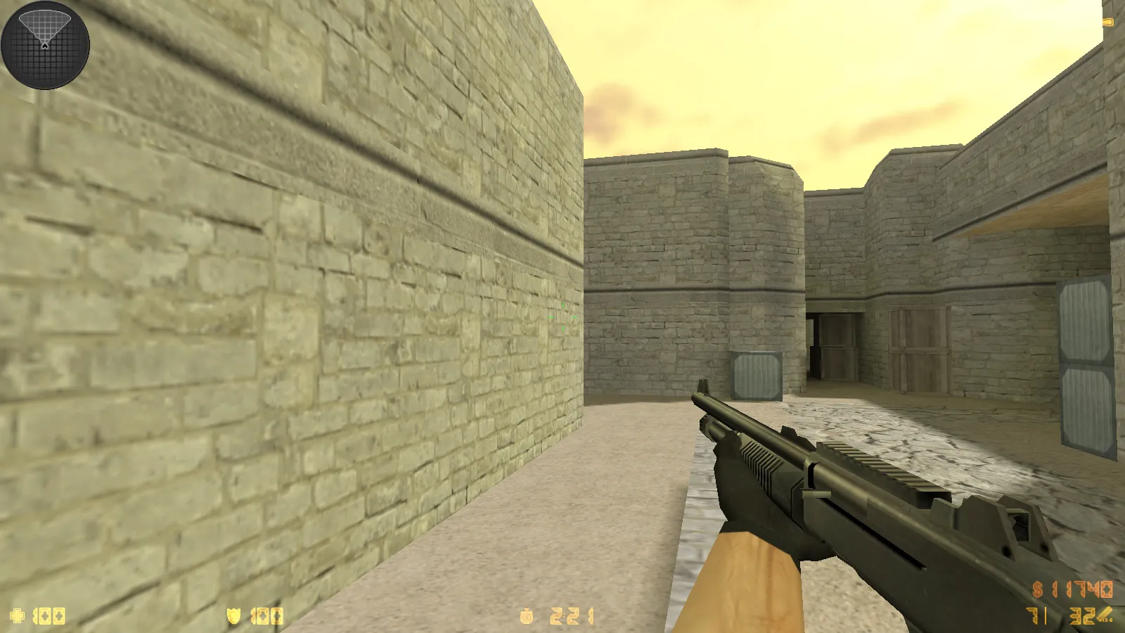 Скриншот  CS 1.6 Popular — сборка с 8 аддонами, 30 HD-скинами, темным меню и оптимальным конфигом