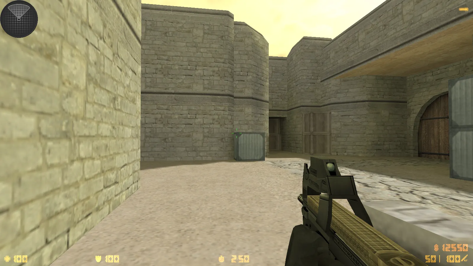 Скриншот  CS 1.6 Popular — сборка с 8 аддонами, 30 HD-скинами, темным меню и оптимальным конфигом