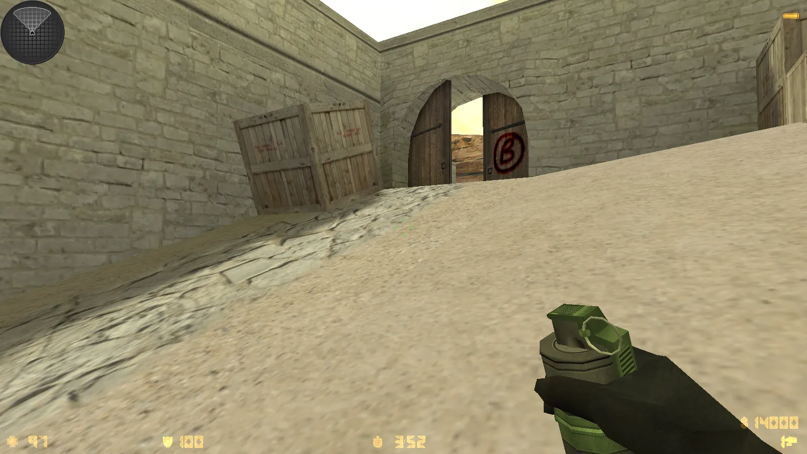 Скриншот  CS 1.6 Popular — сборка с 8 аддонами, 30 HD-скинами, темным меню и оптимальным конфигом