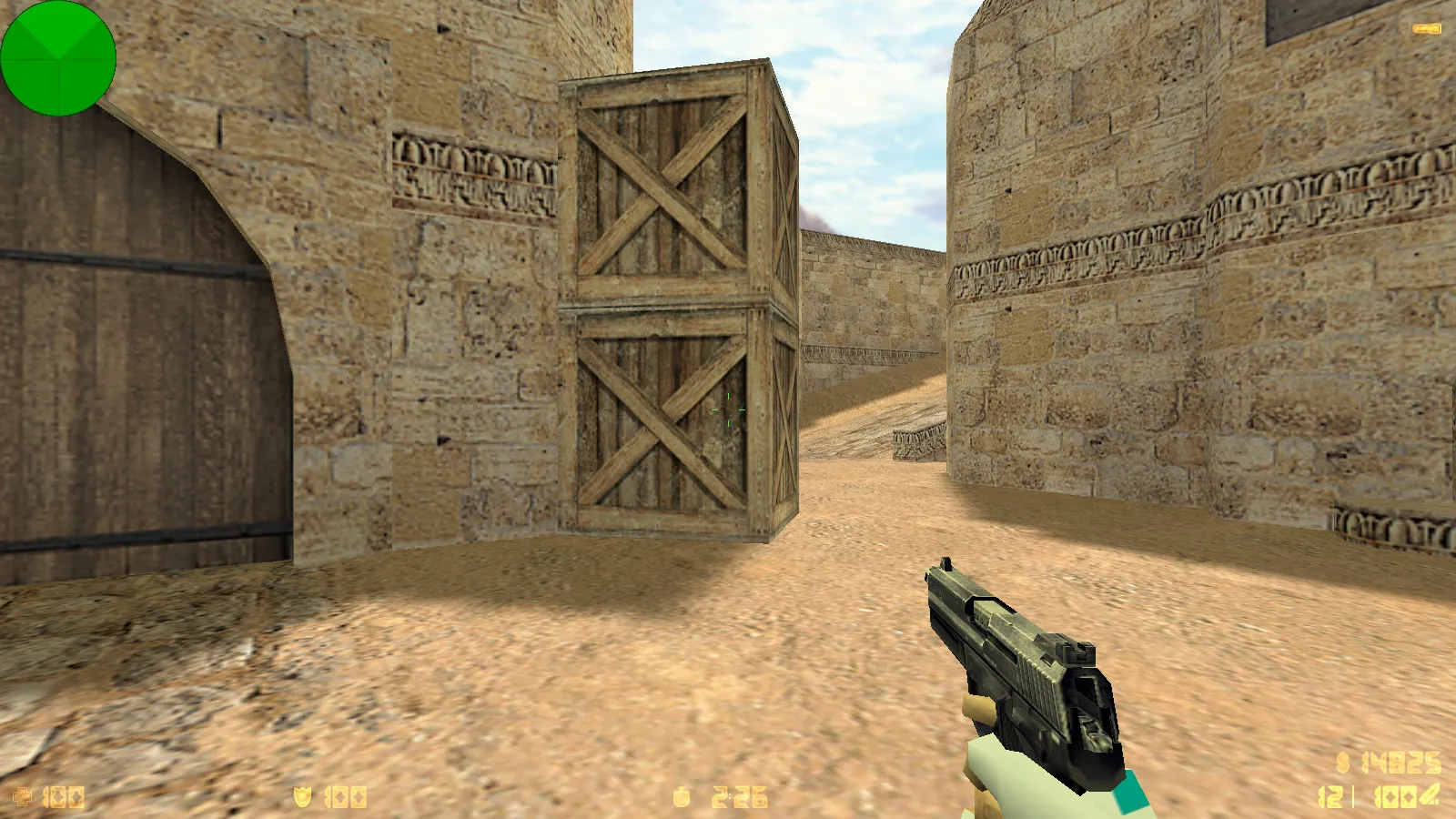 Скриншот  CS 1.6 от PrO_cOsT: блогерская сборка с 31 скином, темным меню, флагом Казахстана и оптимизированным конфигом