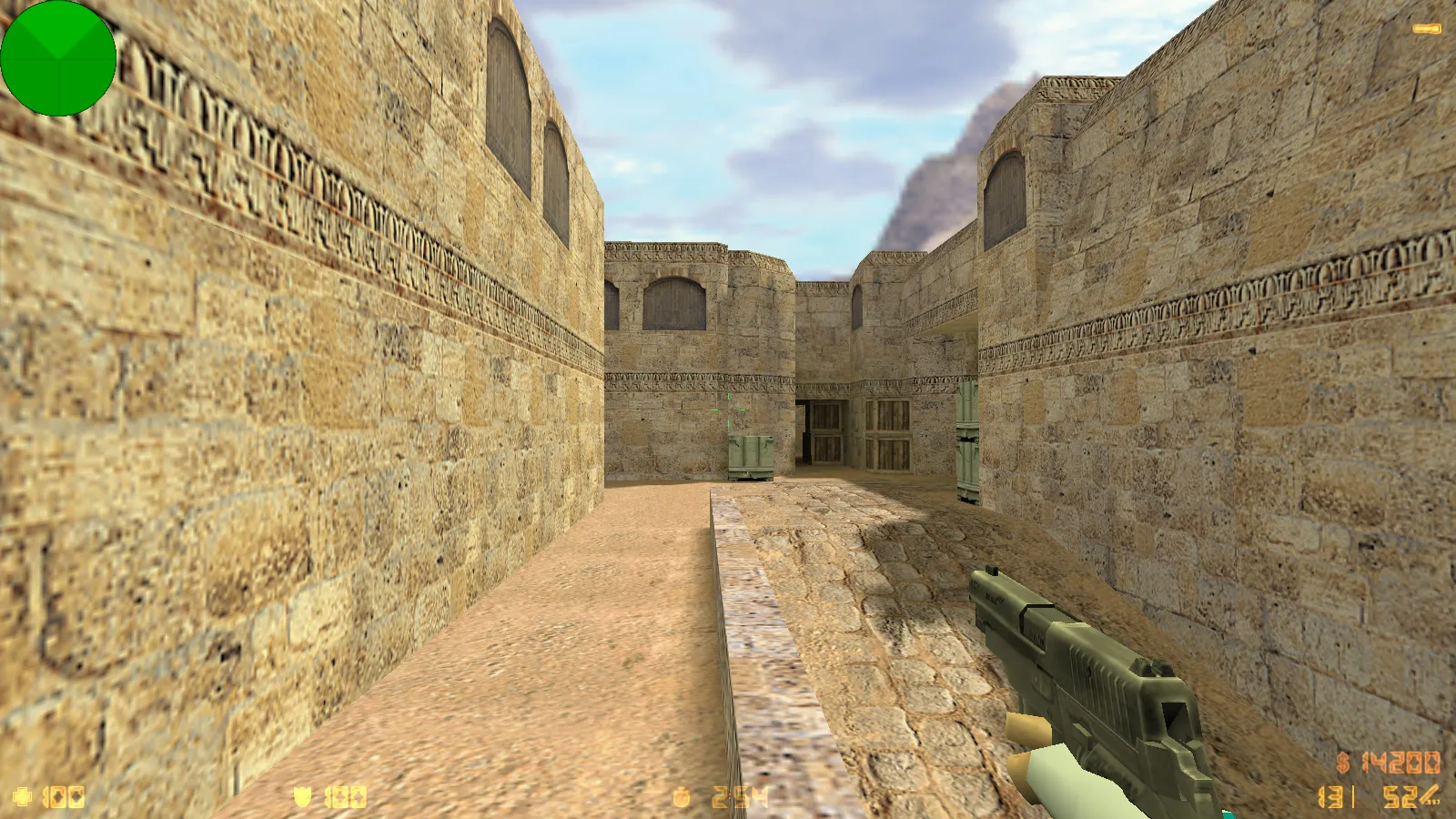 Скриншот  CS 1.6 от PrO_cOsT: блогерская сборка с 31 скином, темным меню, флагом Казахстана и оптимизированным конфигом