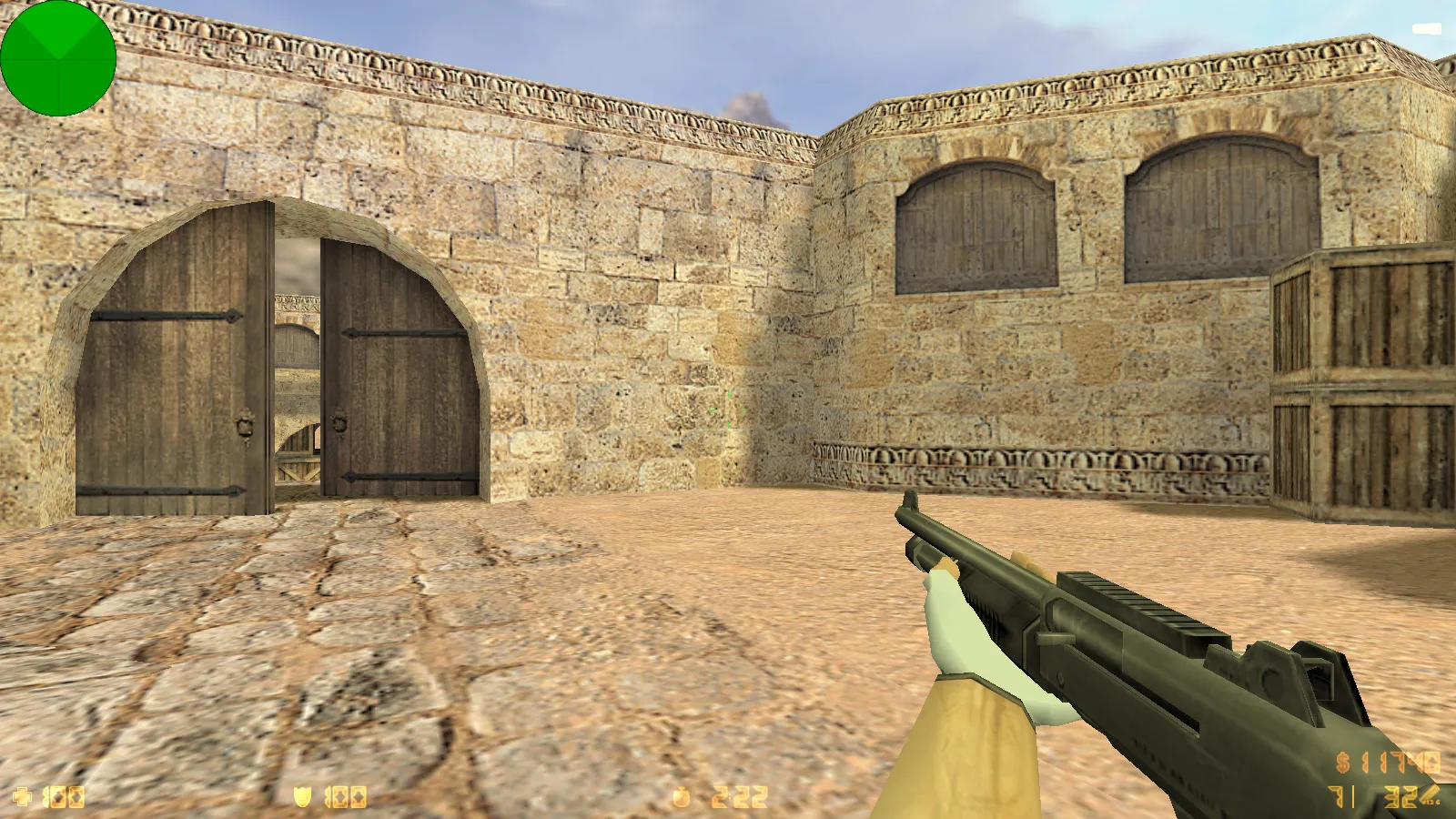 Скриншот  CS 1.6 от PrO_cOsT: блогерская сборка с 31 скином, темным меню, флагом Казахстана и оптимизированным конфигом