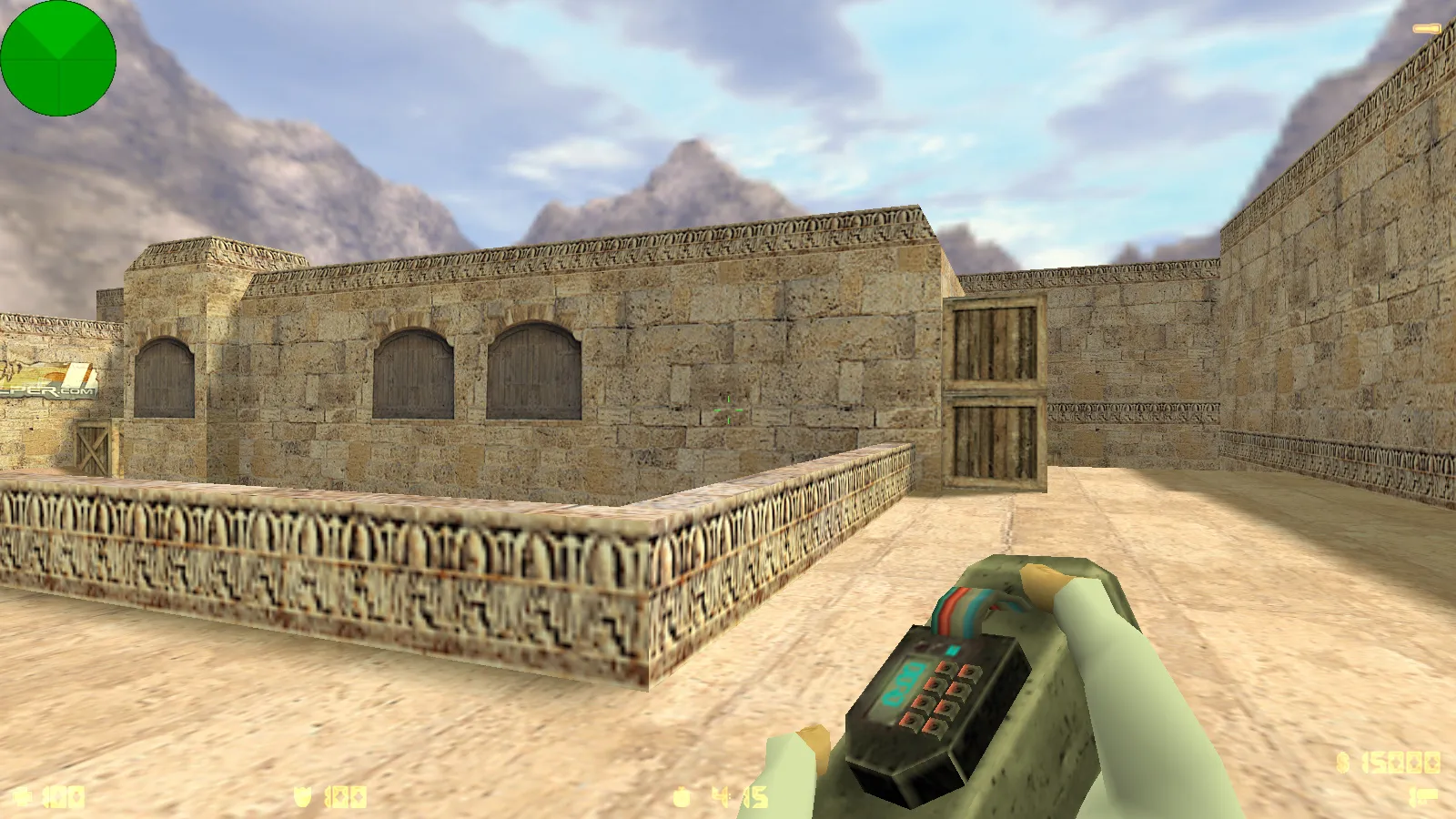 Скриншот  CS 1.6 от PrO_cOsT: блогерская сборка с 31 скином, темным меню, флагом Казахстана и оптимизированным конфигом