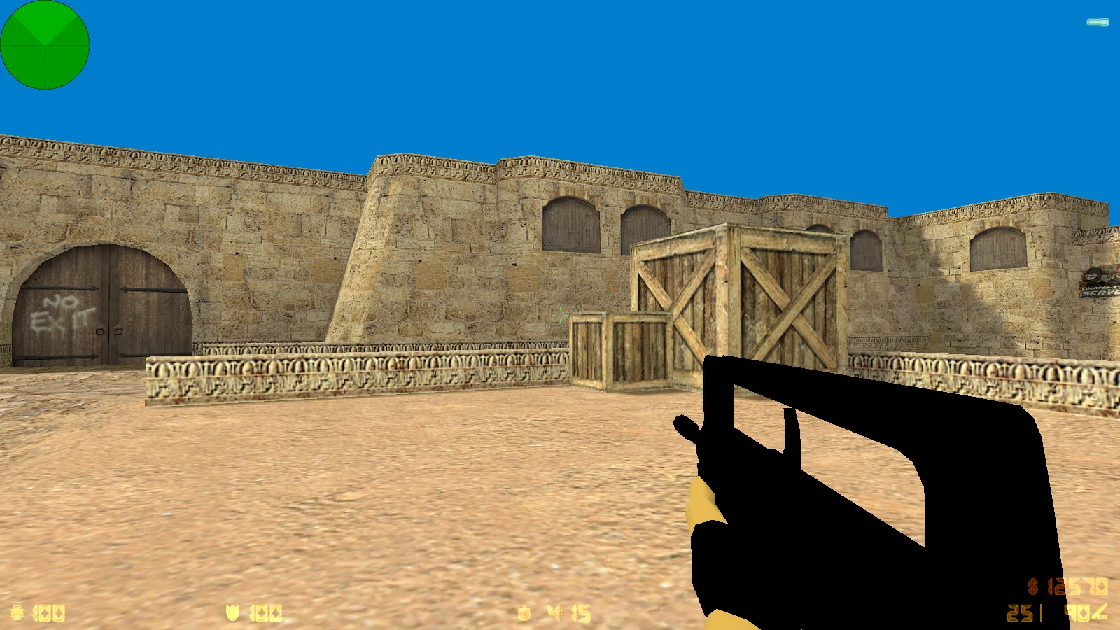 Скриншот  CS 1.6 Примитивная — оптимизация FPS, чистый конфиг, 7 апгрейдов, стабильный онлайн и боты