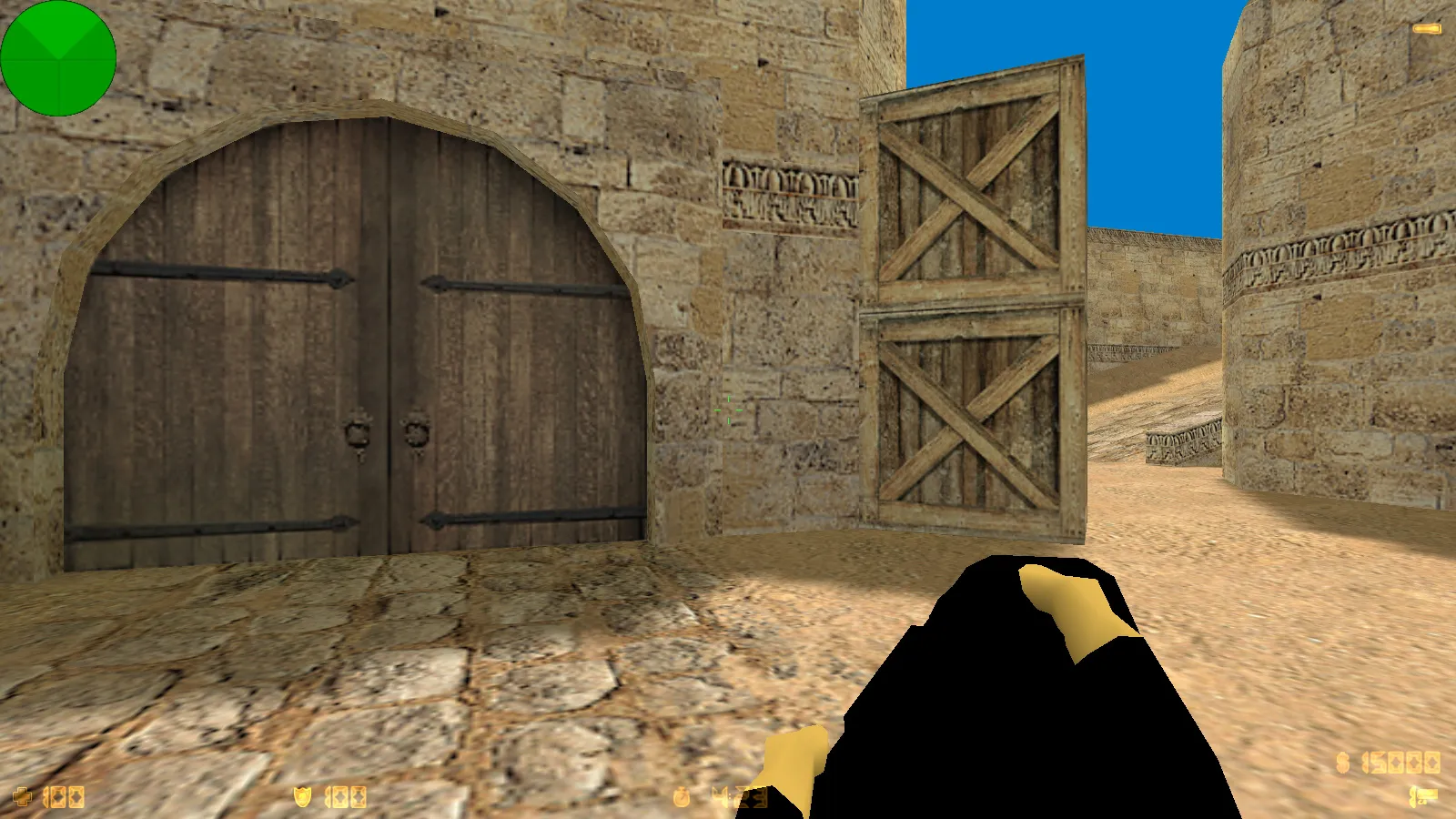 Скриншот  CS 1.6 Примитивная — оптимизация FPS, чистый конфиг, 7 апгрейдов, стабильный онлайн и боты