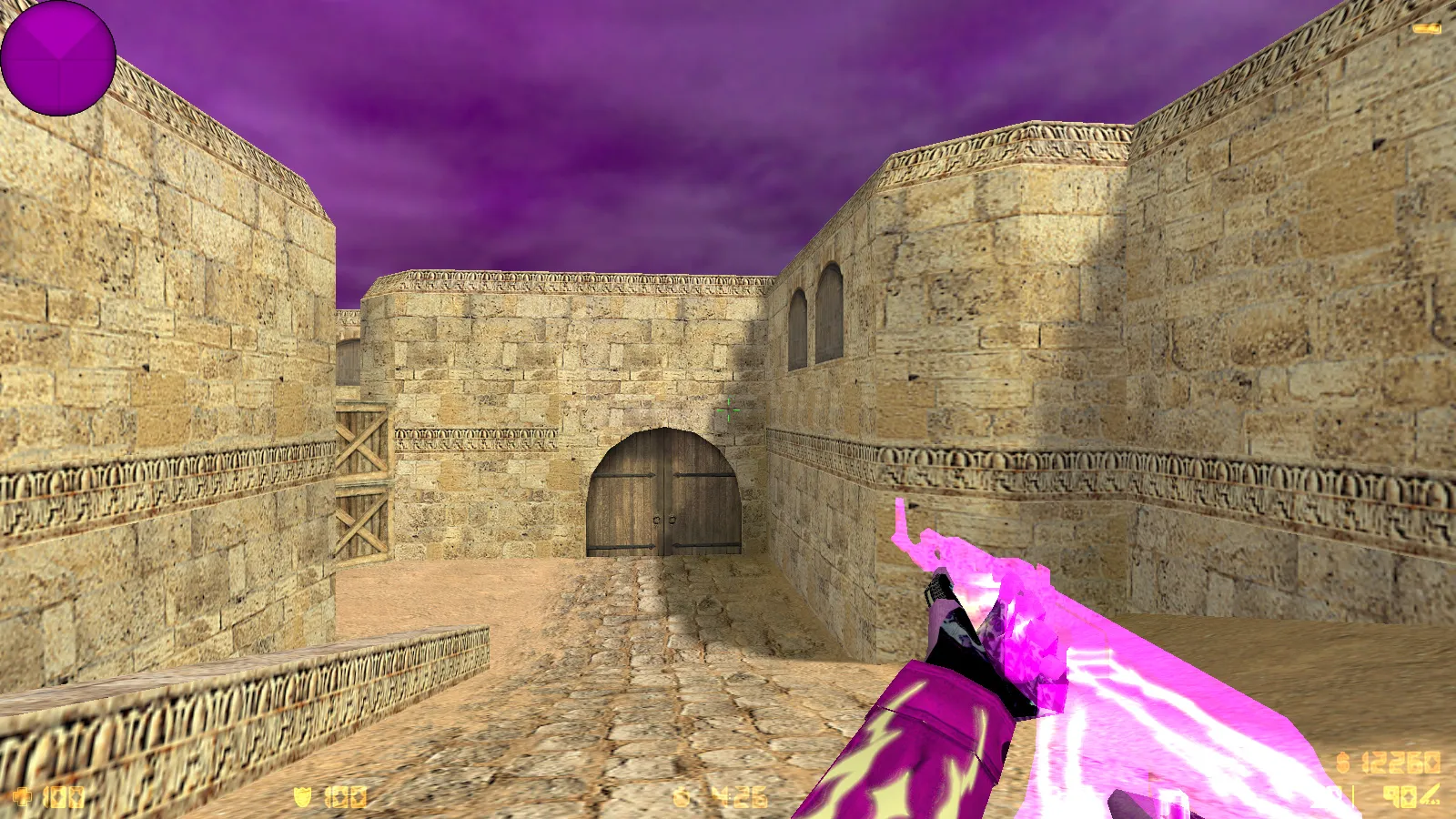 Скриншот CS 1.6 от Pulmxx: блогерская сборка, 7 новшеств, скины, тема меню и оптимизированный config.cfg