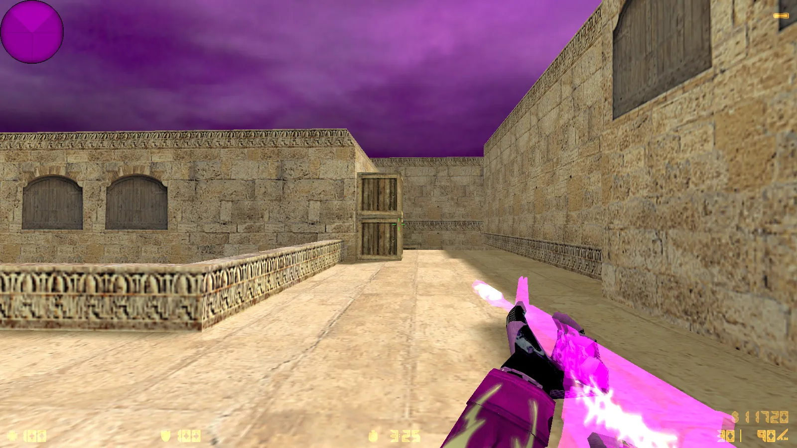 Скриншот CS 1.6 от Pulmxx: блогерская сборка, 7 новшеств, скины, тема меню и оптимизированный config.cfg