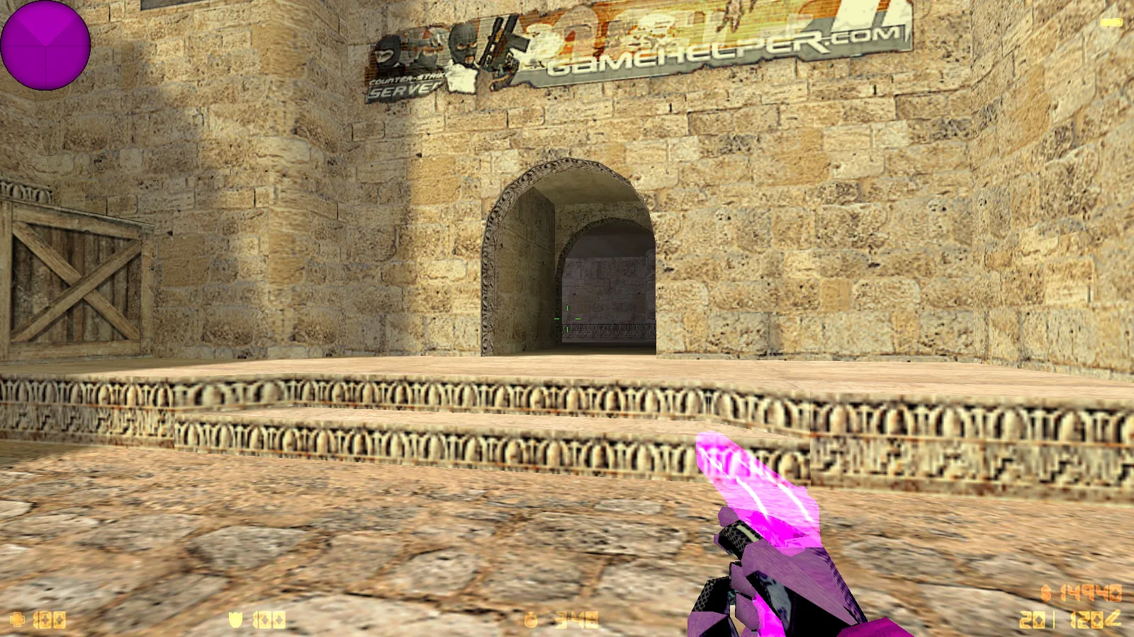 Скриншот  CS 1.6 от Pulmxx: блогерская сборка, 7 новшеств, скины, тема меню и оптимизированный config.cfg