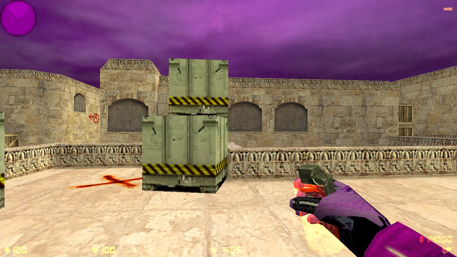 Скриншот  CS 1.6 от Pulmxx: блогерская сборка, 7 новшеств, скины, тема меню и оптимизированный config.cfg