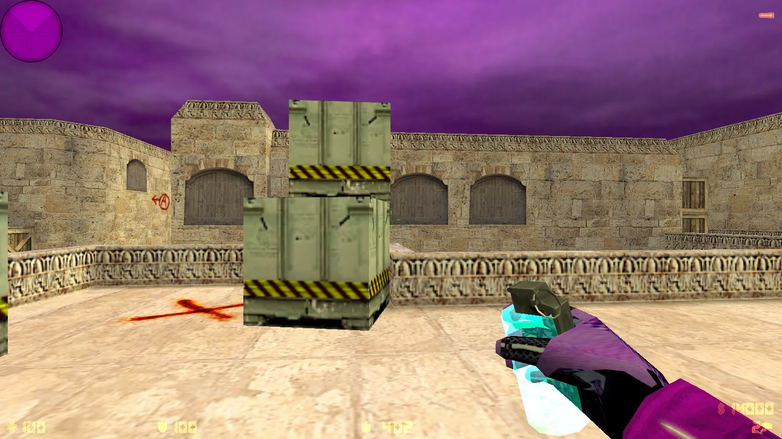 Скриншот  CS 1.6 от Pulmxx: блогерская сборка, 7 новшеств, скины, тема меню и оптимизированный config.cfg