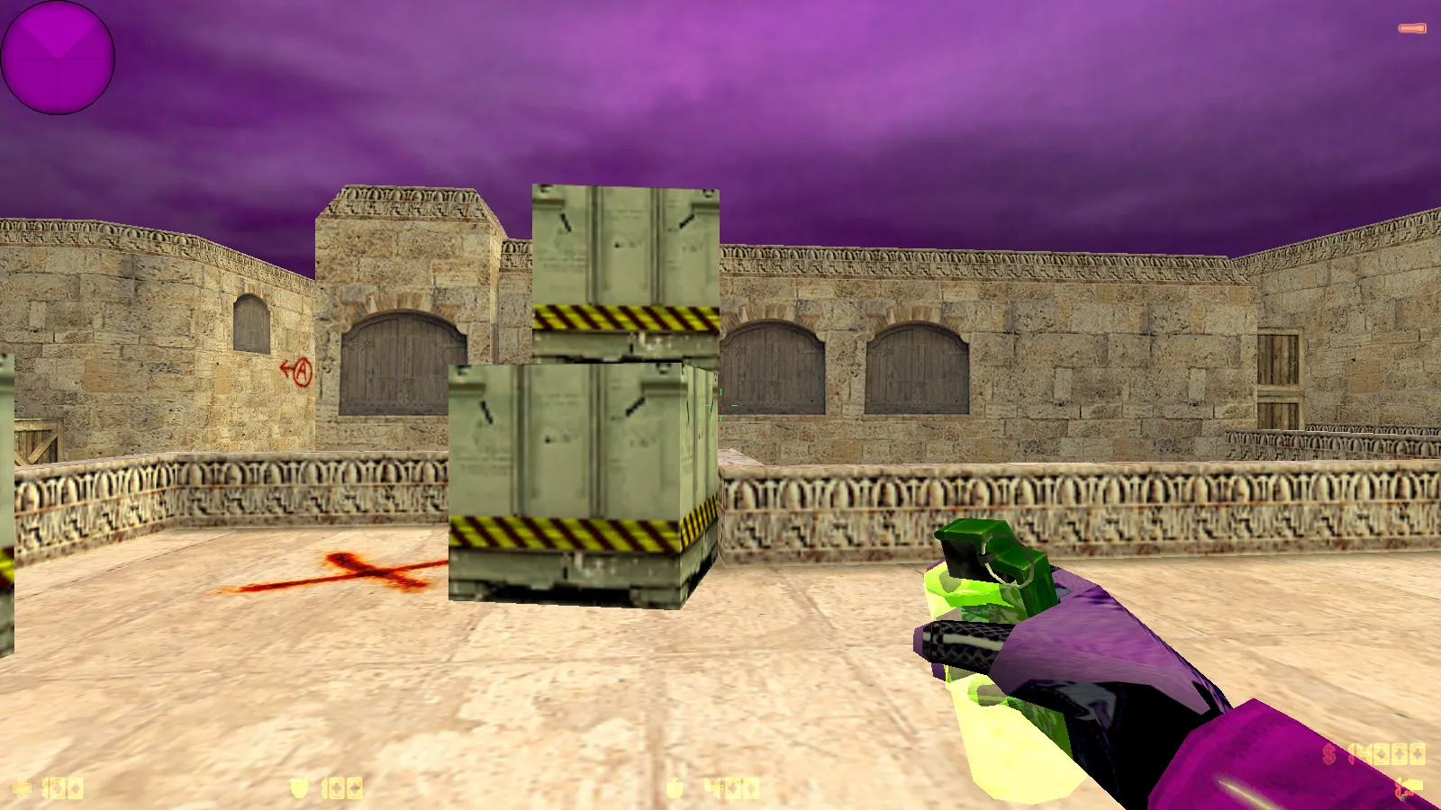 Скриншот  CS 1.6 от Pulmxx: блогерская сборка, 7 новшеств, скины, тема меню и оптимизированный config.cfg