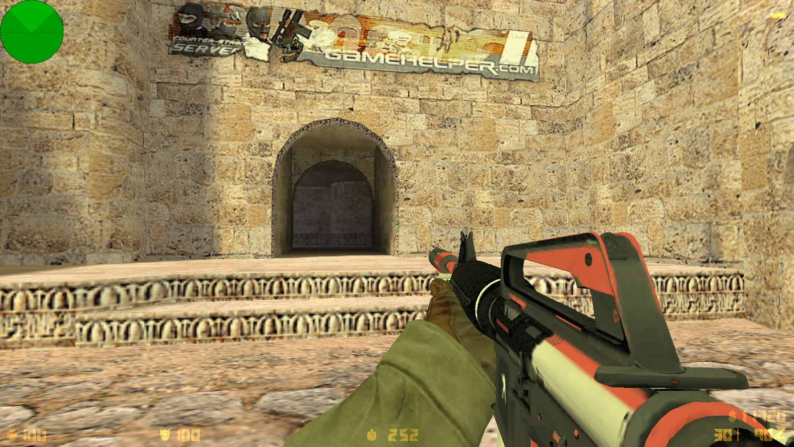 Скриншот CS 1.6 от qwerty4Vs: сборка с 8 новинками, скины, звуки, музыка меню и оптимизированный конфиг