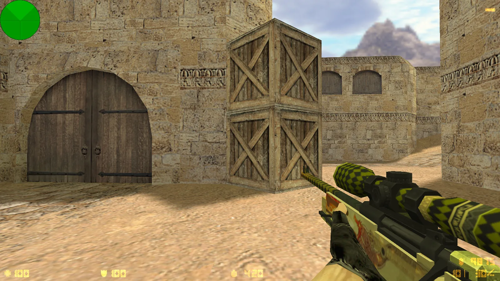 Скриншот  CS 1.6 от qwerty4Vs: сборка с 8 новинками, скины, звуки, музыка меню и оптимизированный конфиг