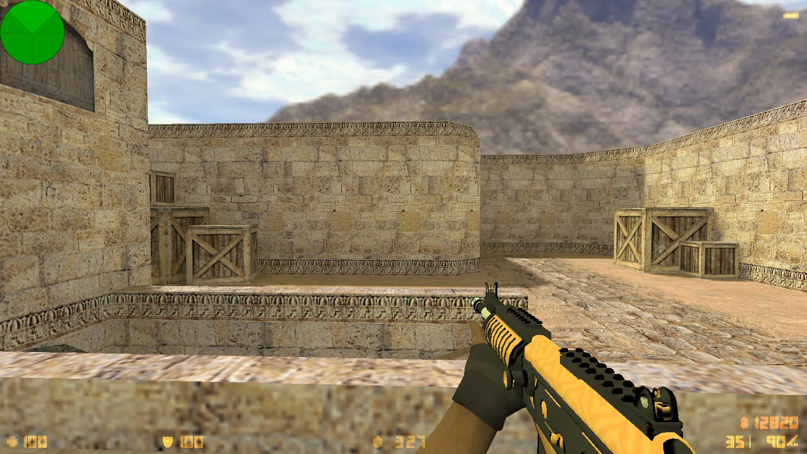 Скриншот  CS 1.6 от qwerty4Vs: сборка с 8 новинками, скины, звуки, музыка меню и оптимизированный конфиг