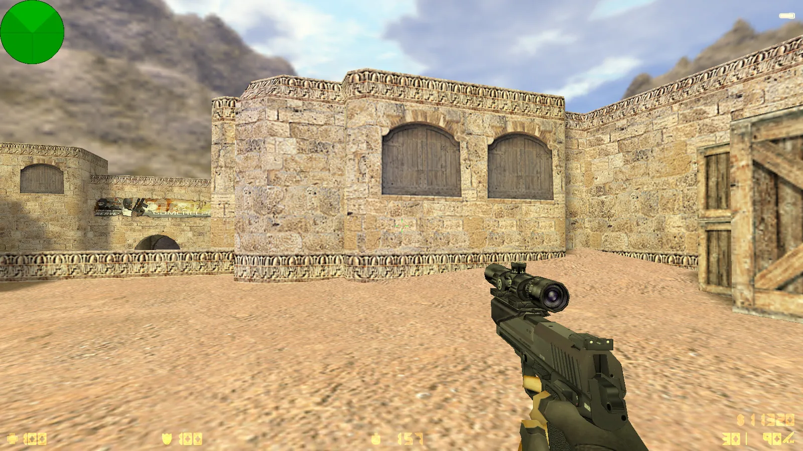 Скриншот  CS 1.6 от qwerty4Vs: сборка с 8 новинками, скины, звуки, музыка меню и оптимизированный конфиг