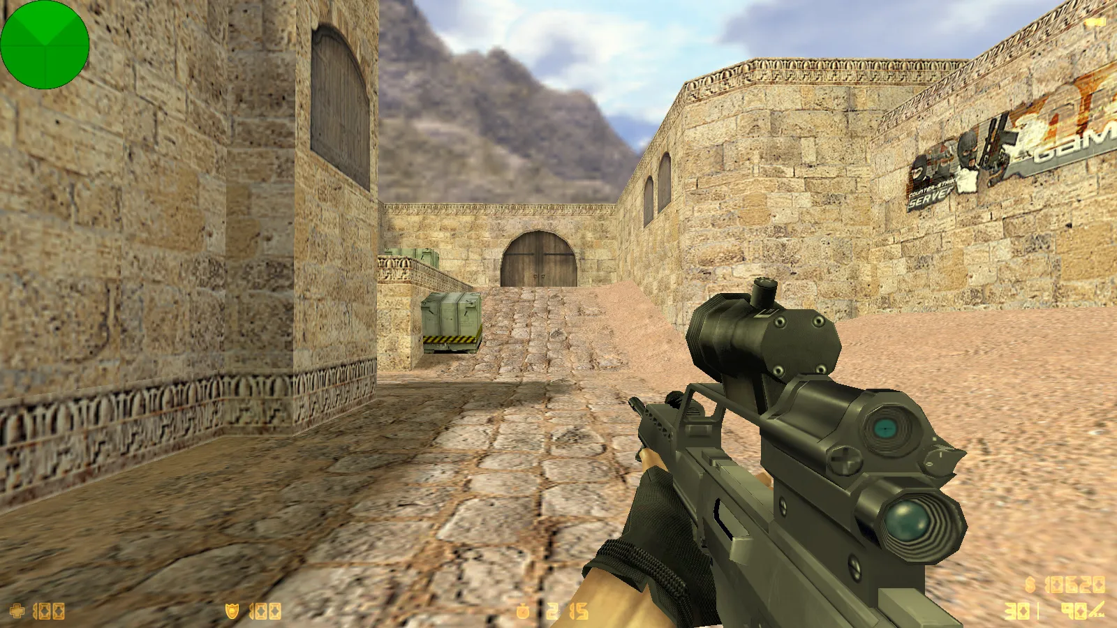 Скриншот  CS 1.6 от qwerty4Vs: сборка с 8 новинками, скины, звуки, музыка меню и оптимизированный конфиг