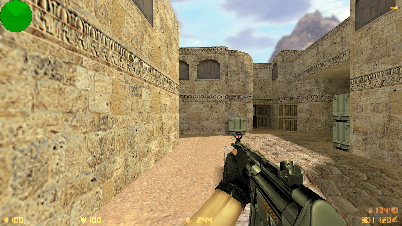 Скриншот  CS 1.6 от qwerty4Vs: сборка с 8 новинками, скины, звуки, музыка меню и оптимизированный конфиг