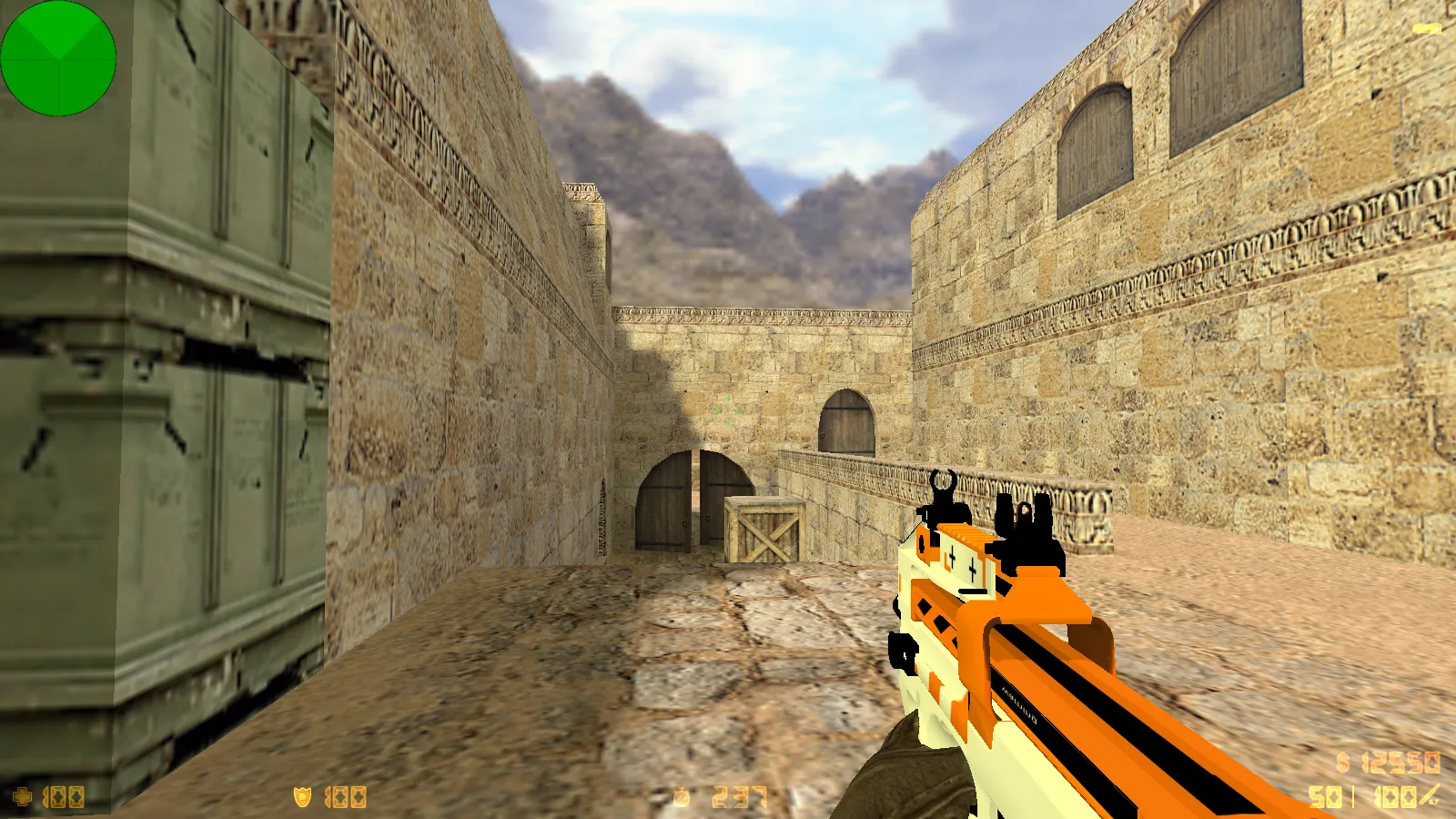 Скриншот  CS 1.6 от qwerty4Vs: сборка с 8 новинками, скины, звуки, музыка меню и оптимизированный конфиг