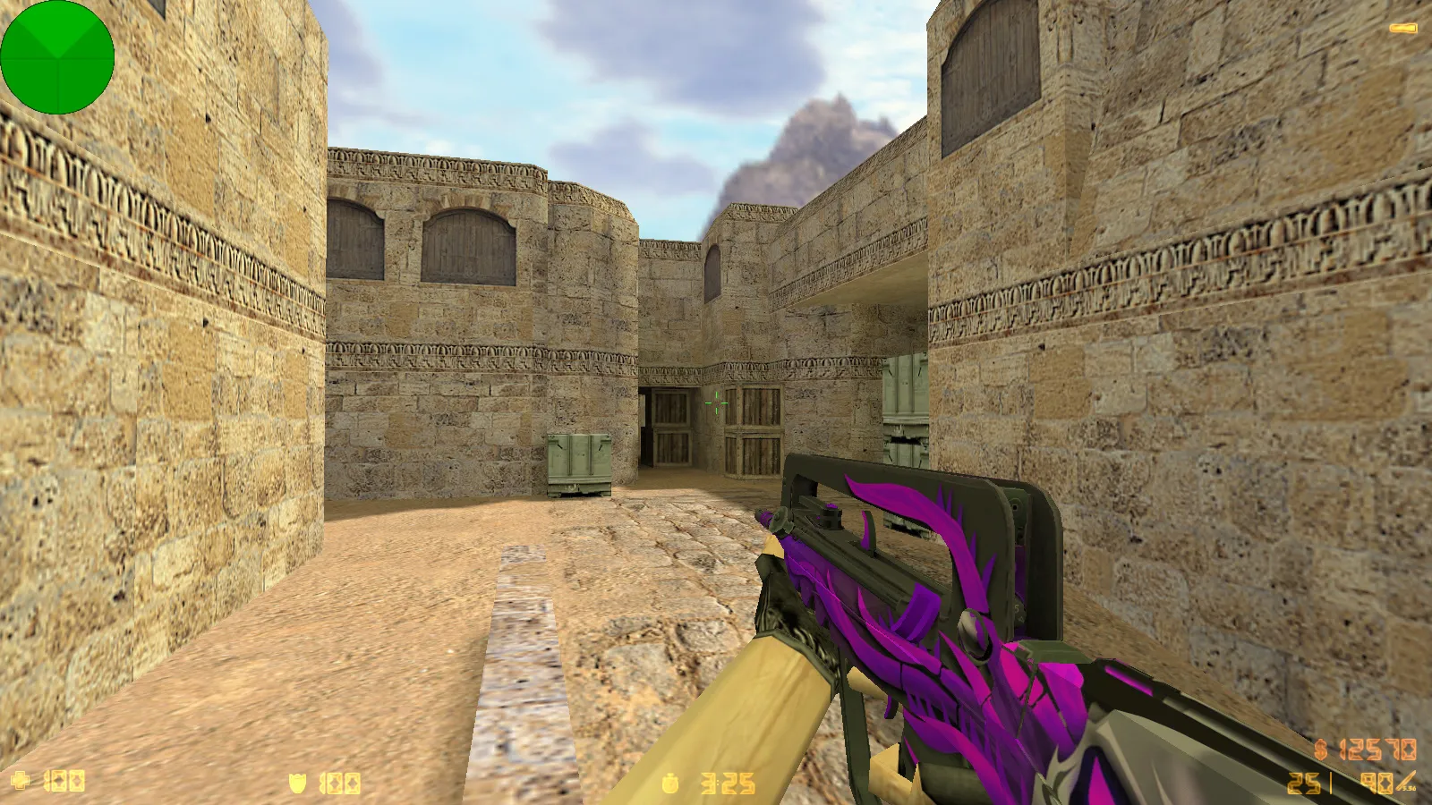 Скриншот  CS 1.6 от RaMzEssTV: сборка с оружием, меню, звуками, музыкой и всеми возможностями игры