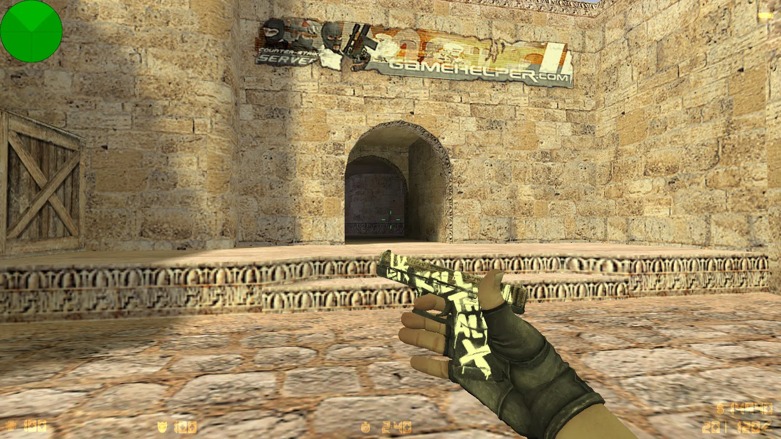 Скриншот  CS 1.6 от RaMzEssTV: сборка с оружием, меню, звуками, музыкой и всеми возможностями игры