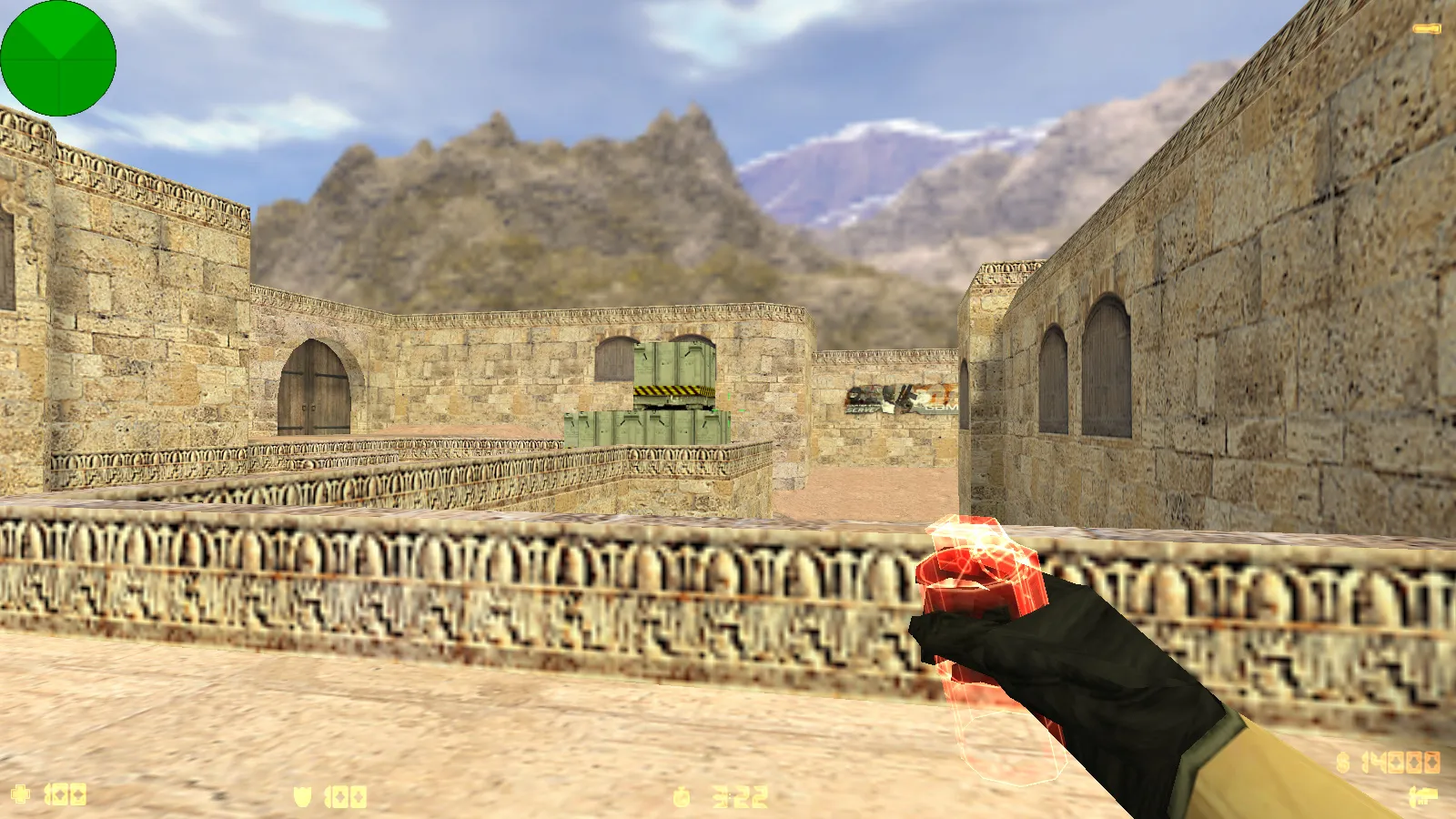 Скриншот  CS 1.6 от RaMzEssTV: сборка с оружием, меню, звуками, музыкой и всеми возможностями игры