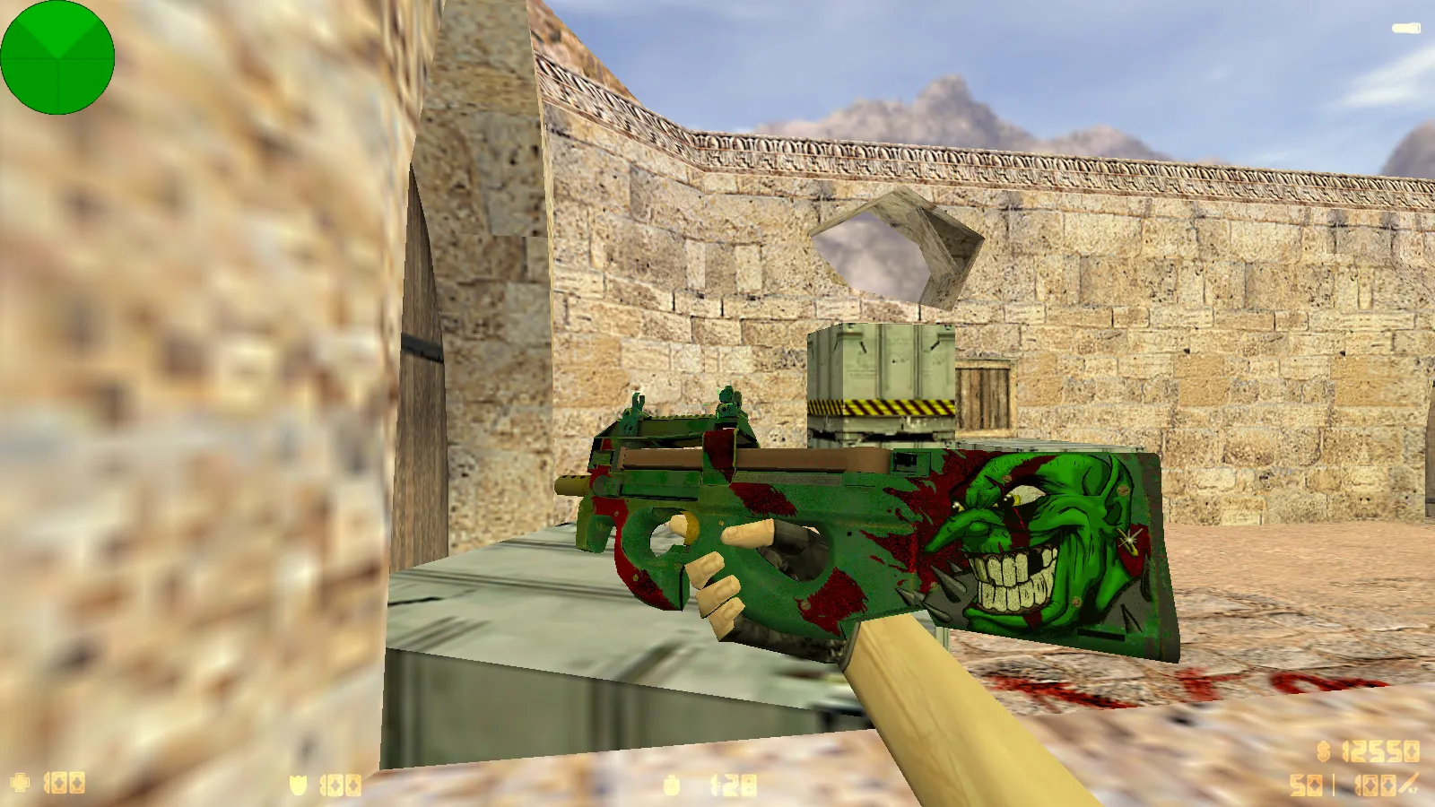 Скриншот  CS 1.6 от RaMzEssTV: сборка с оружием, меню, звуками, музыкой и всеми возможностями игры