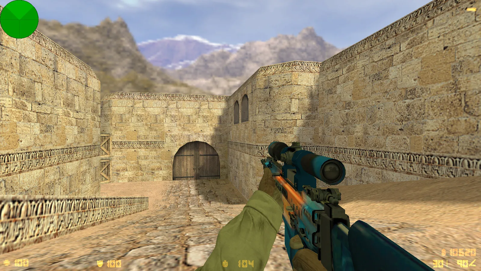 Скриншот  CS 1.6 от RaMzEssTV: сборка с оружием, меню, звуками, музыкой и всеми возможностями игры