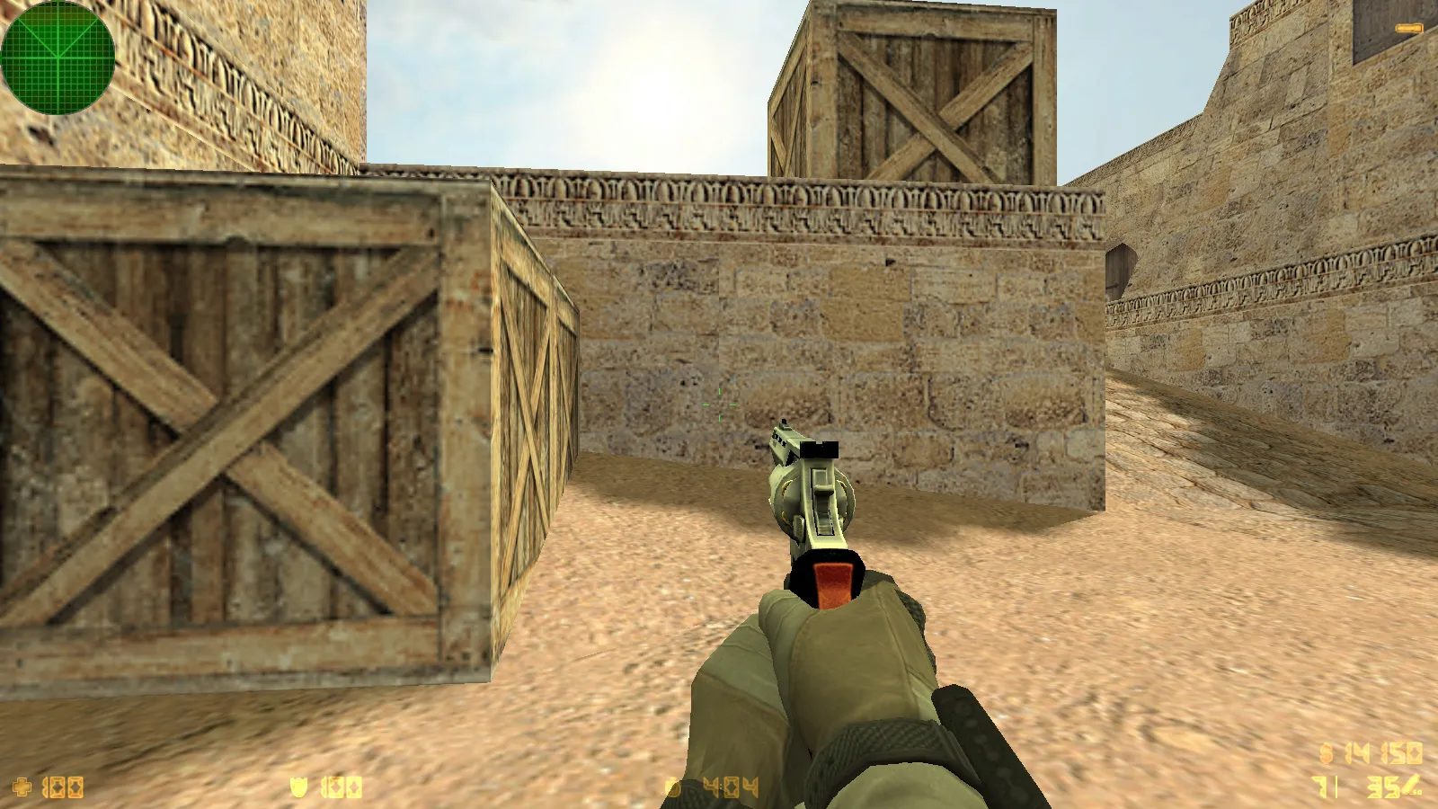 Скриншот  CS 1.6 Rainbow Six: тематическая сборка, 8 модов, оружейные модели, темное меню, конфиг и оптимизация