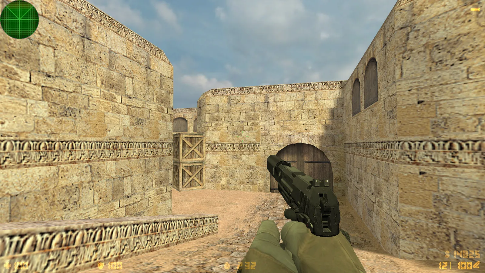 Скриншот  CS 1.6 Rainbow Six: тематическая сборка, 8 модов, оружейные модели, темное меню, конфиг и оптимизация