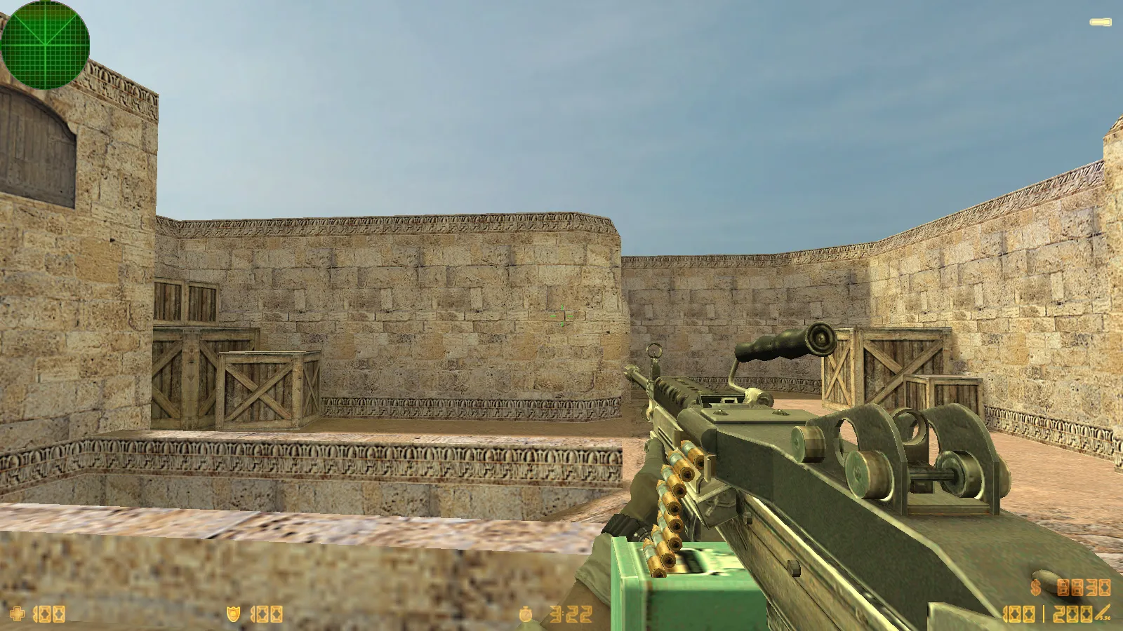 Скриншот  CS 1.6 Rainbow Six: тематическая сборка, 8 модов, оружейные модели, темное меню, конфиг и оптимизация