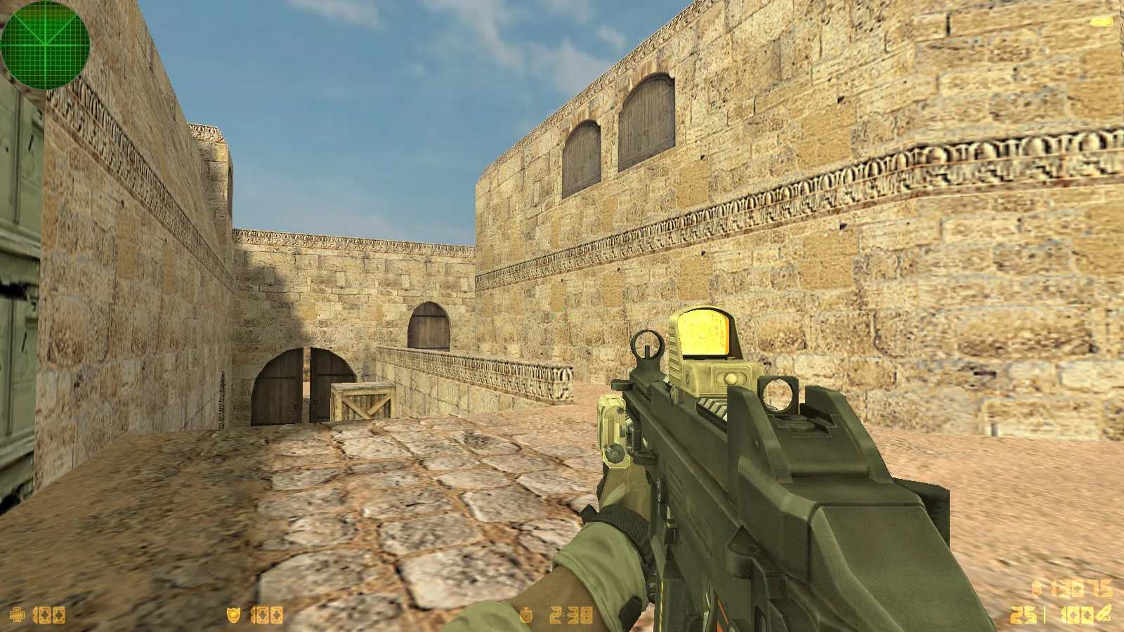 Скриншот  CS 1.6 Rainbow Six: тематическая сборка, 8 модов, оружейные модели, темное меню, конфиг и оптимизация