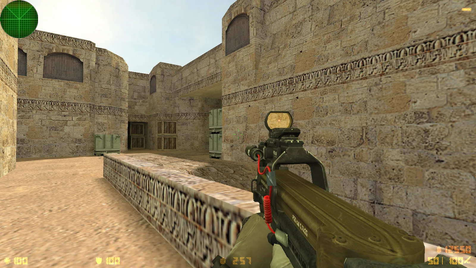 Скриншот  CS 1.6 Rainbow Six: тематическая сборка, 8 модов, оружейные модели, темное меню, конфиг и оптимизация