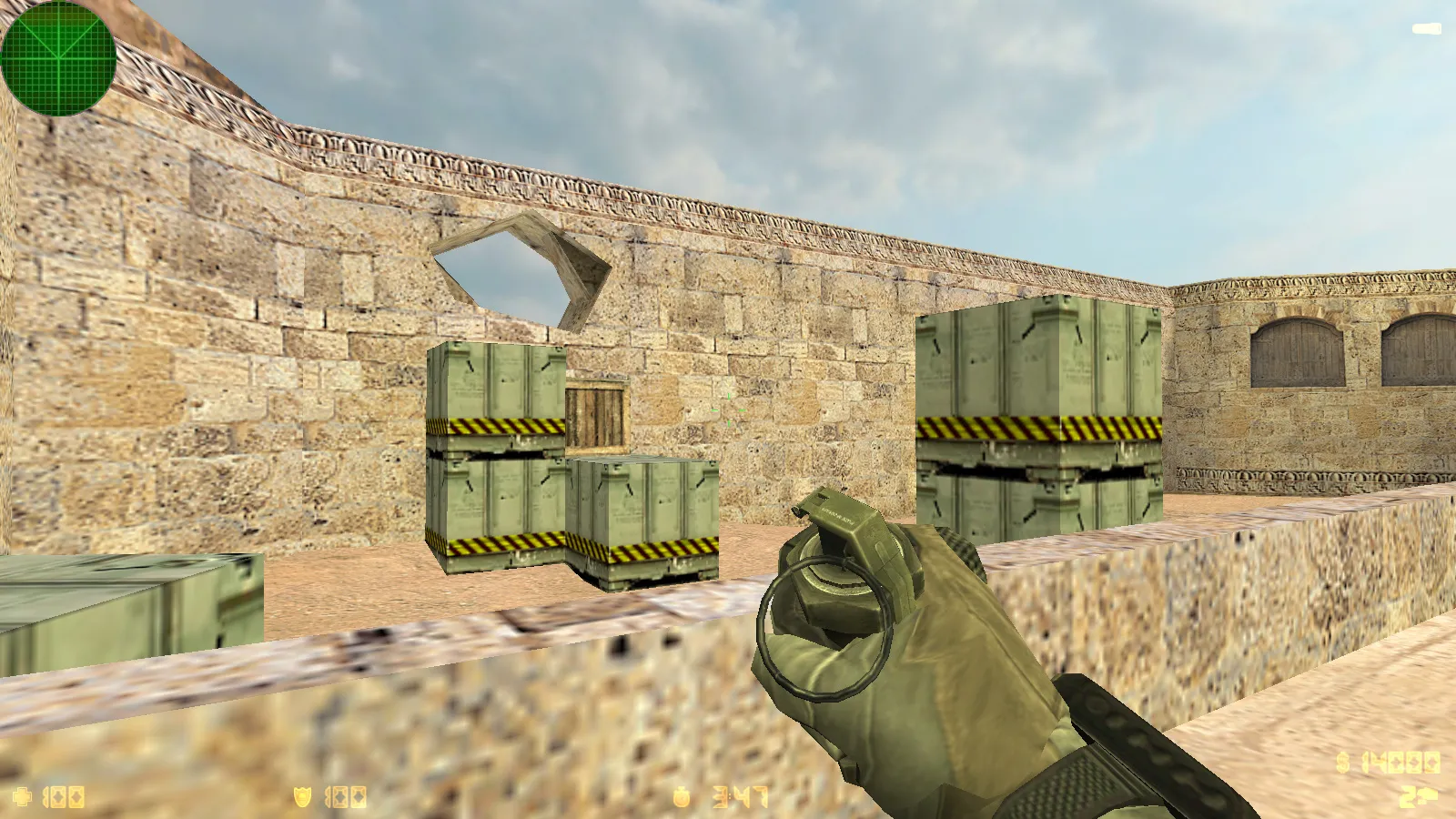 Скриншот  CS 1.6 Rainbow Six: тематическая сборка, 8 модов, оружейные модели, темное меню, конфиг и оптимизация