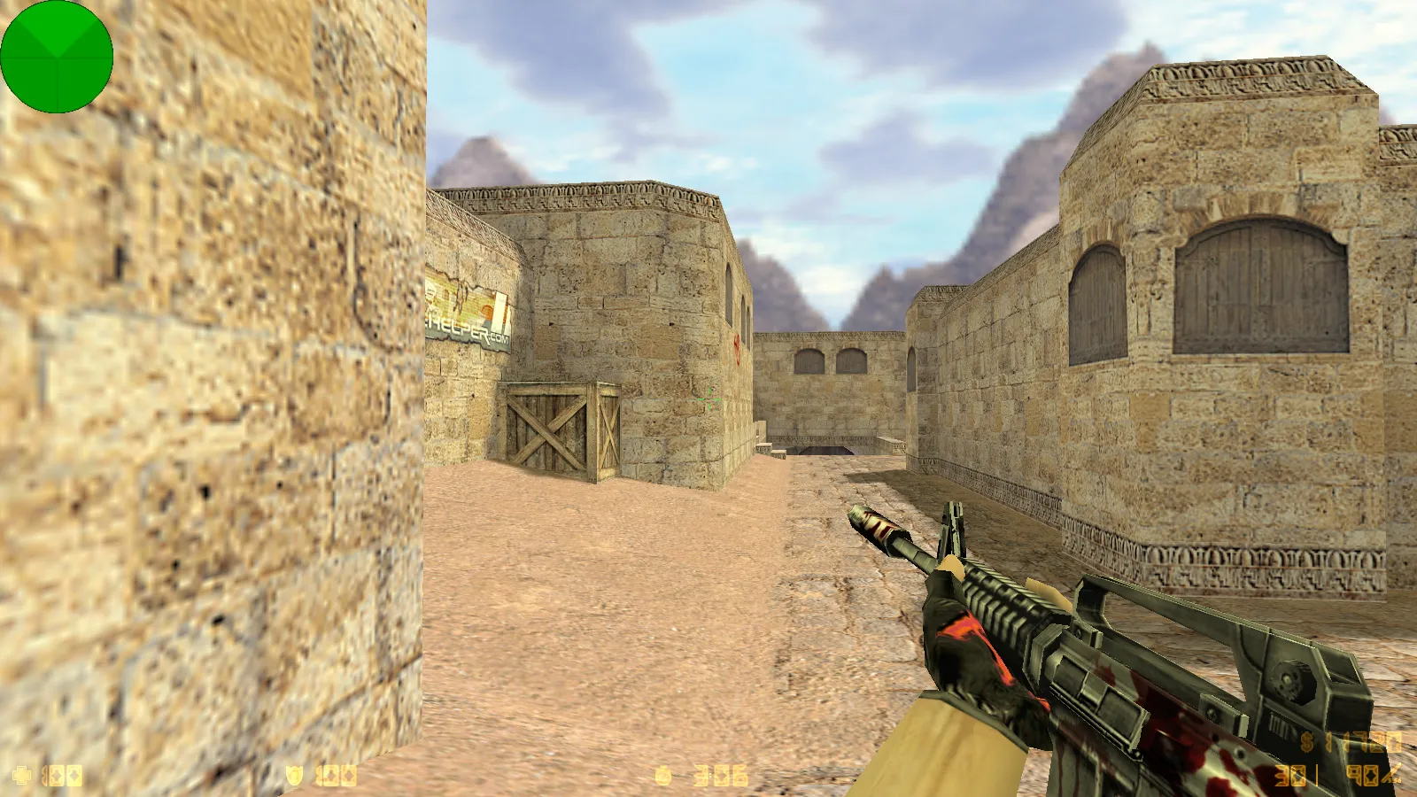 Скриншот CS 1.6 Rammstein — блогерская сборка с 7 апгрейдами, темной темой меню, новыми звуками и оптимизированным конфигом