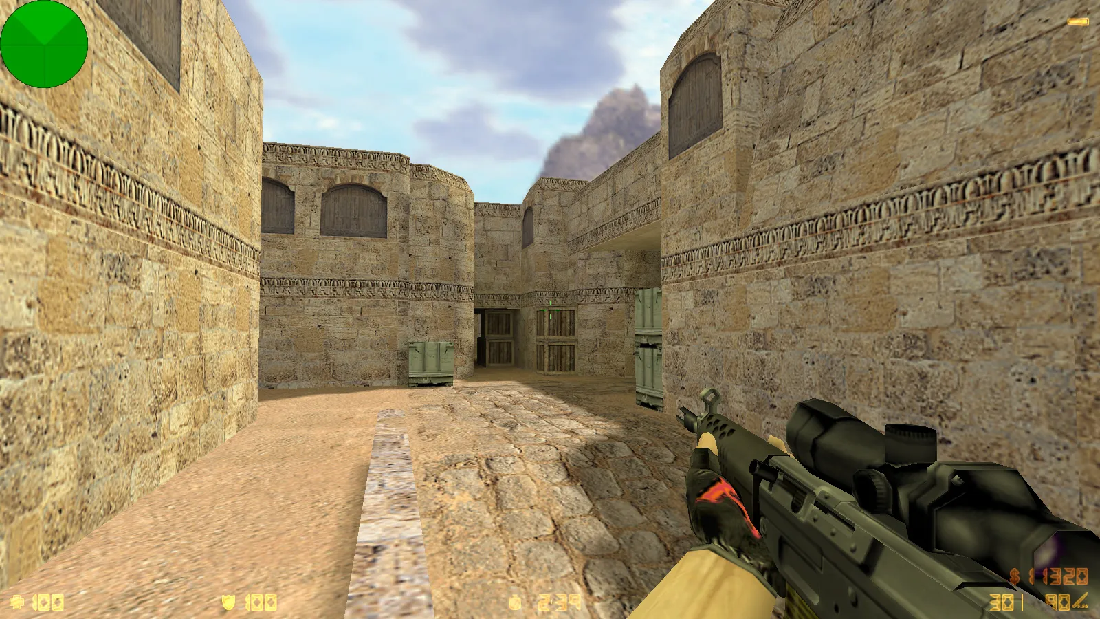 Скриншот  CS 1.6 Rammstein — блогерская сборка с 7 апгрейдами, темной темой меню, новыми звуками и оптимизированным конфигом