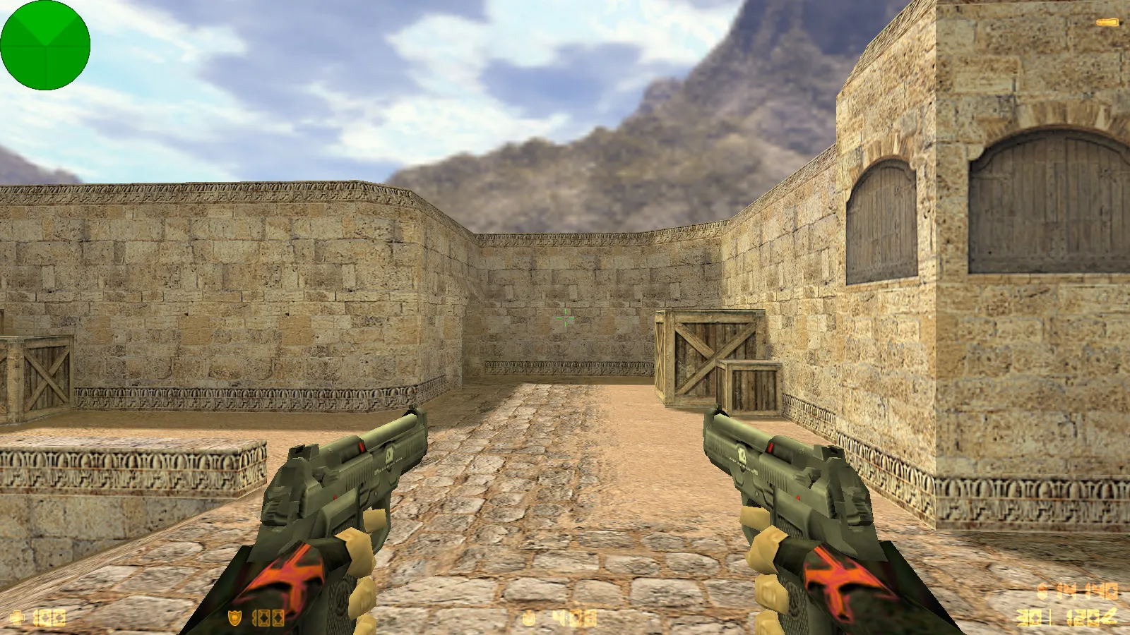 Скриншот  CS 1.6 Rammstein — блогерская сборка с 7 апгрейдами, темной темой меню, новыми звуками и оптимизированным конфигом