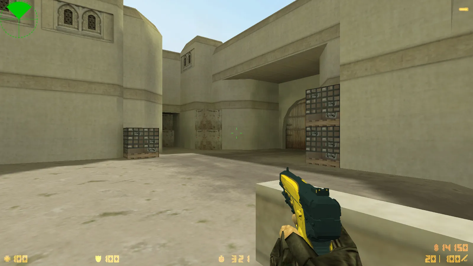 Скриншот  CS 1.6 Rapid Strike — сборка с 29 скинами, темным меню и оптимизированным конфигом