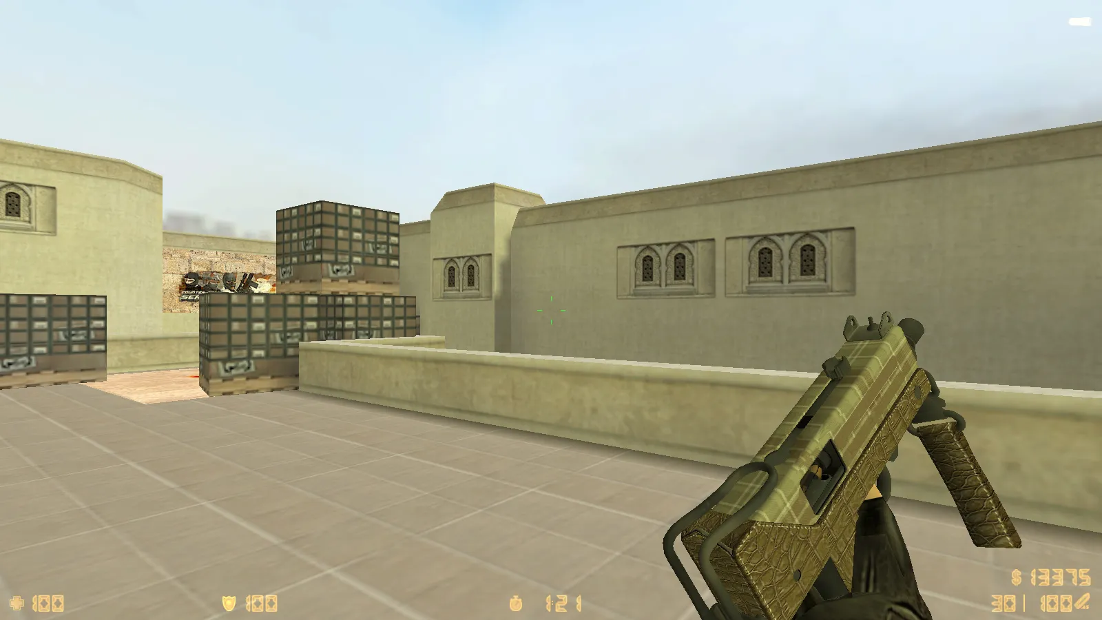 Скриншот  CS 1.6 Rapid Strike — сборка с 29 скинами, темным меню и оптимизированным конфигом