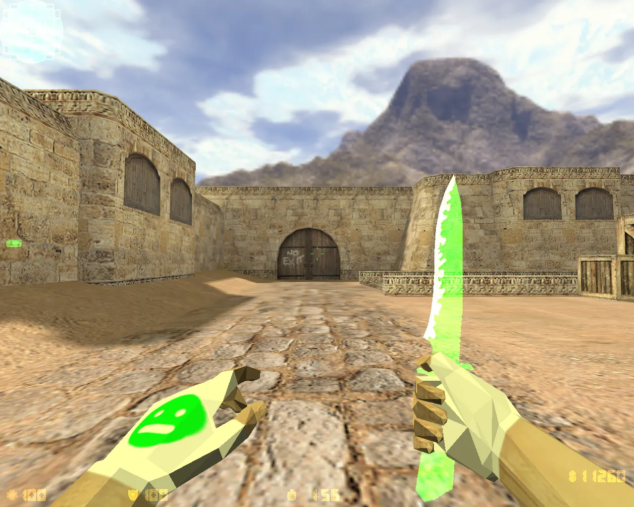 Скриншот CS 1.6 от RaZZsELb TV: блогерская сборка с 20 скинами, звуками, меню-музыкой и оптимизированным конфигом