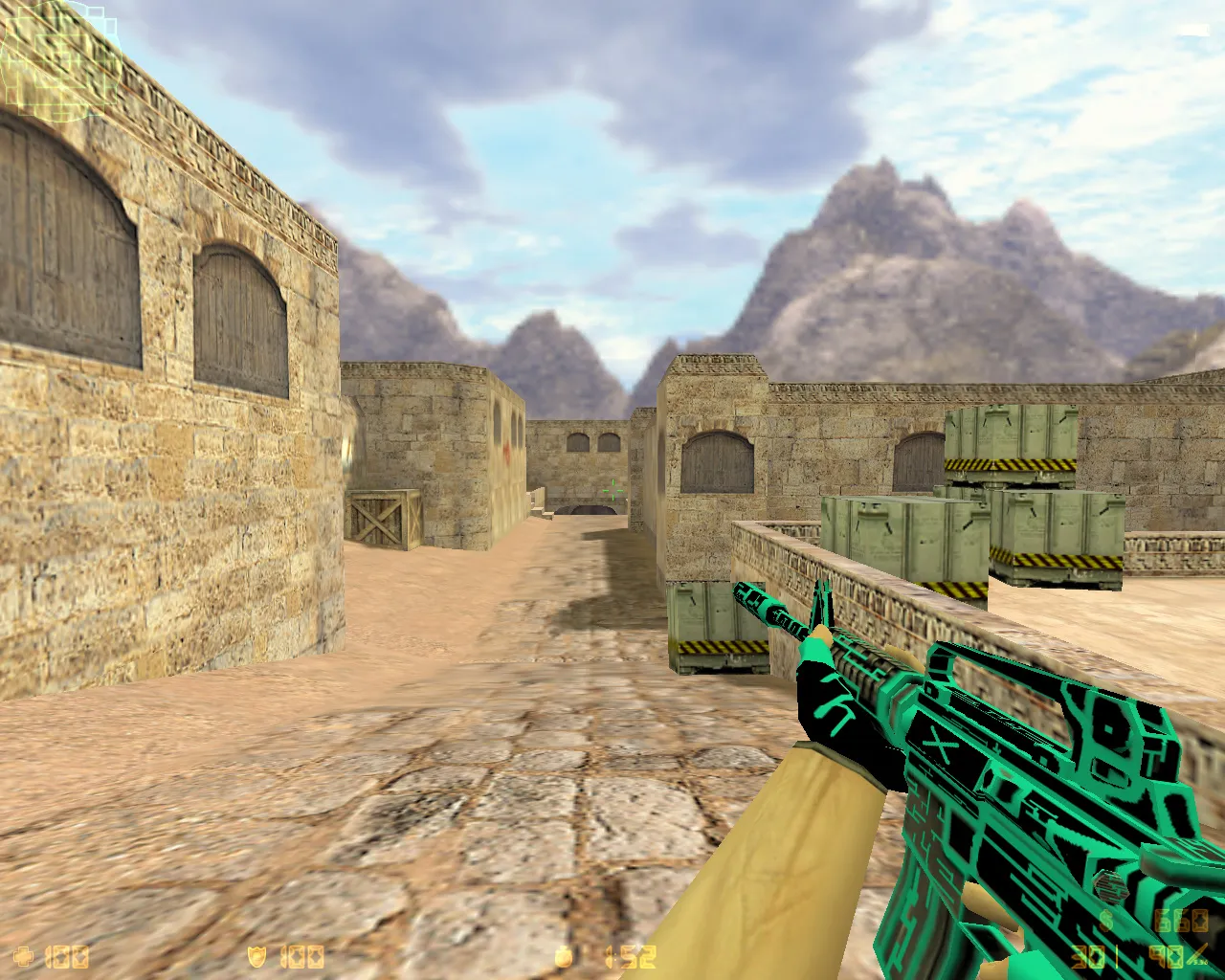 Скриншот CS 1.6 от RaZZsELb TV: блогерская сборка с 20 скинами, звуками, меню-музыкой и оптимизированным конфигом