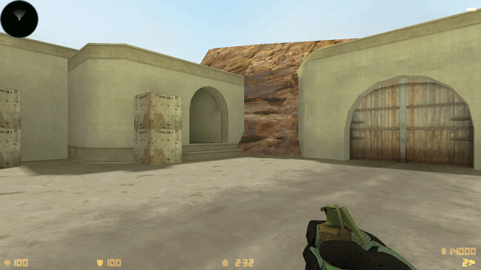 Скриншот  CS 1.6 Восстание: 11 модов, CS2 скины v_/p_/w_ и перчатки «Лунный узор», темное меню, музыка, радар и оптимизированный конфиг