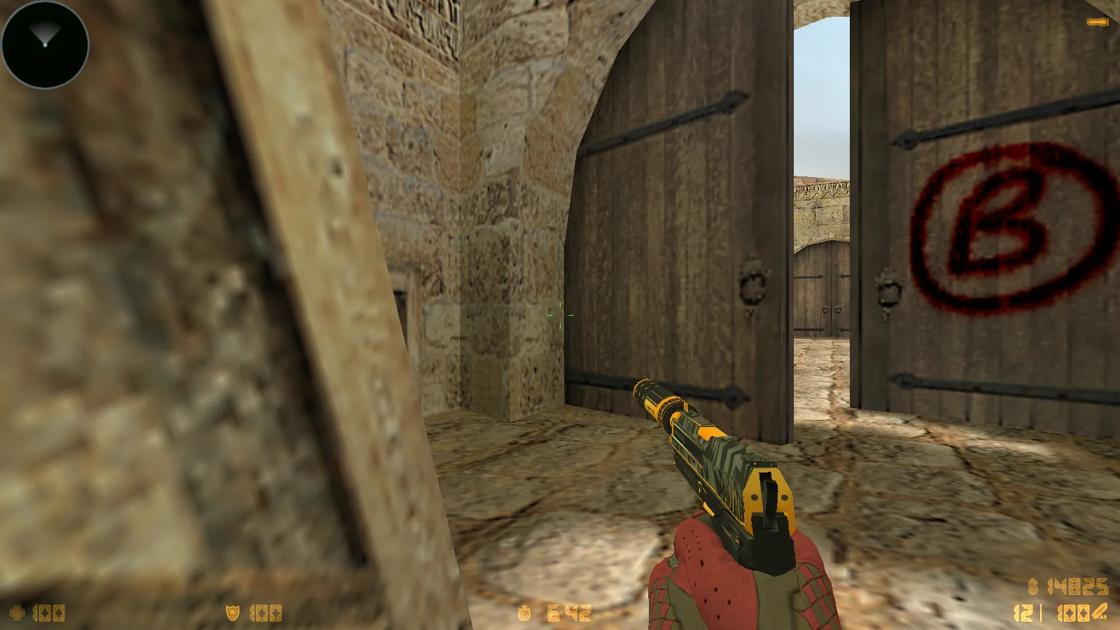 Скриншот  CS 1.6 Reborn 4554/8610: сборка с CS2 скинами, перчатками, звуками, музыкой, радаром и оптимизированным конфигом