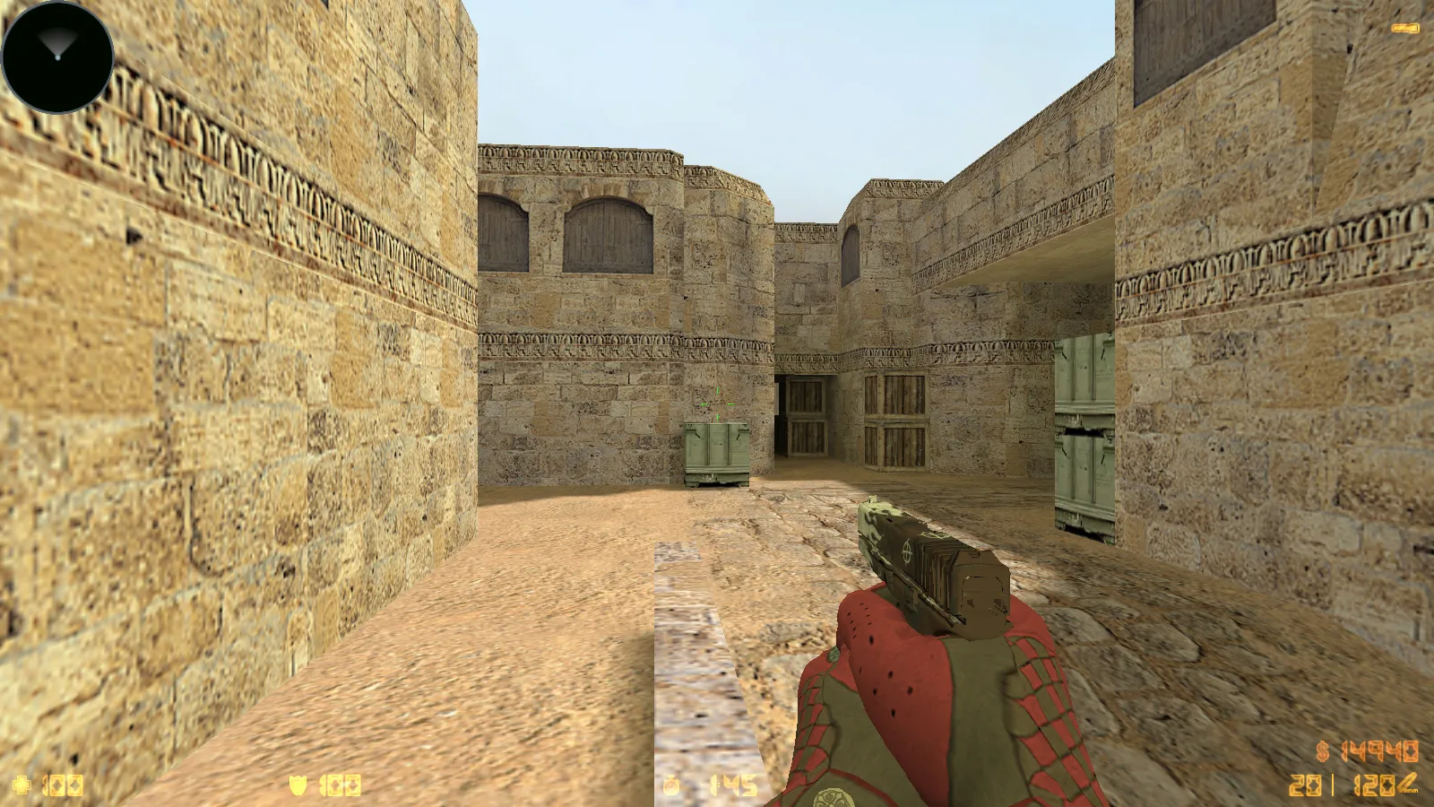 Скриншот  CS 1.6 Reborn 4554/8610: сборка с CS2 скинами, перчатками, звуками, музыкой, радаром и оптимизированным конфигом