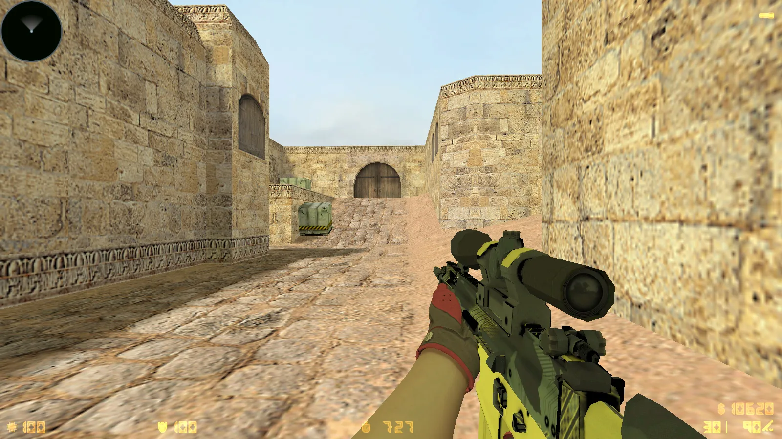 Скриншот  CS 1.6 Reborn 4554/8610: сборка с CS2 скинами, перчатками, звуками, музыкой, радаром и оптимизированным конфигом