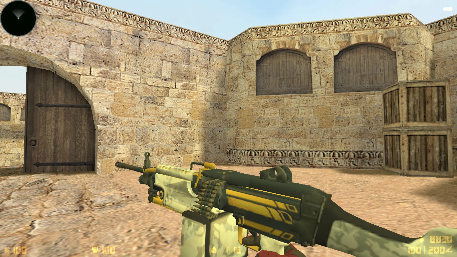 Скриншот  CS 1.6 Reborn 4554/8610: сборка с CS2 скинами, перчатками, звуками, музыкой, радаром и оптимизированным конфигом