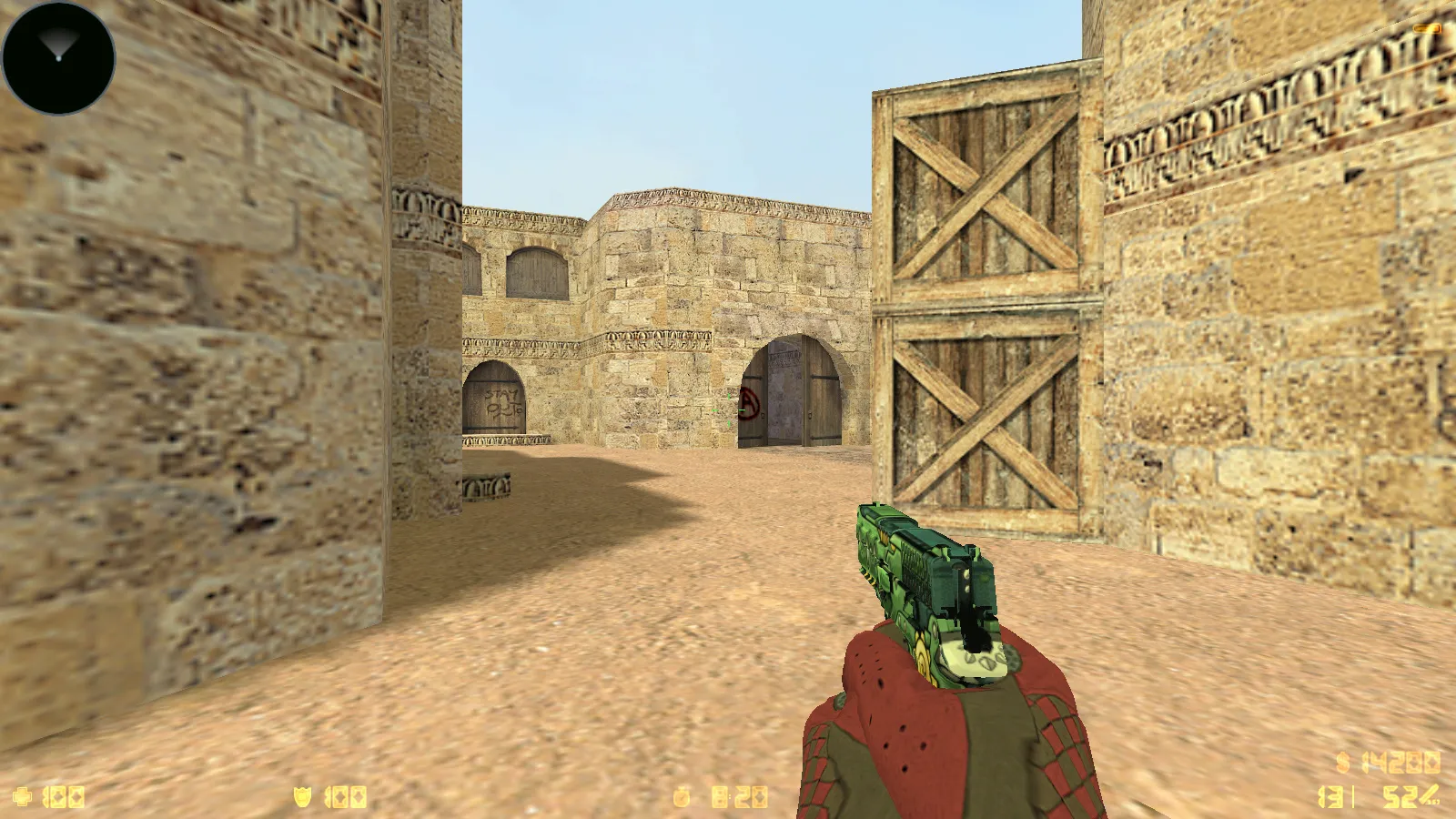 Скриншот  CS 1.6 Reborn 4554/8610: сборка с CS2 скинами, перчатками, звуками, музыкой, радаром и оптимизированным конфигом