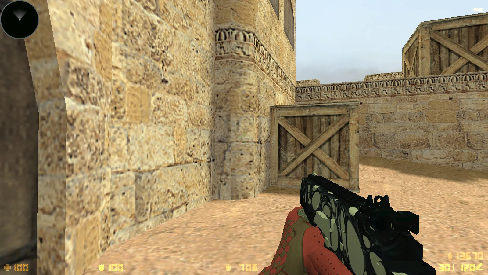 Скриншот  CS 1.6 Reborn 4554/8610: сборка с CS2 скинами, перчатками, звуками, музыкой, радаром и оптимизированным конфигом